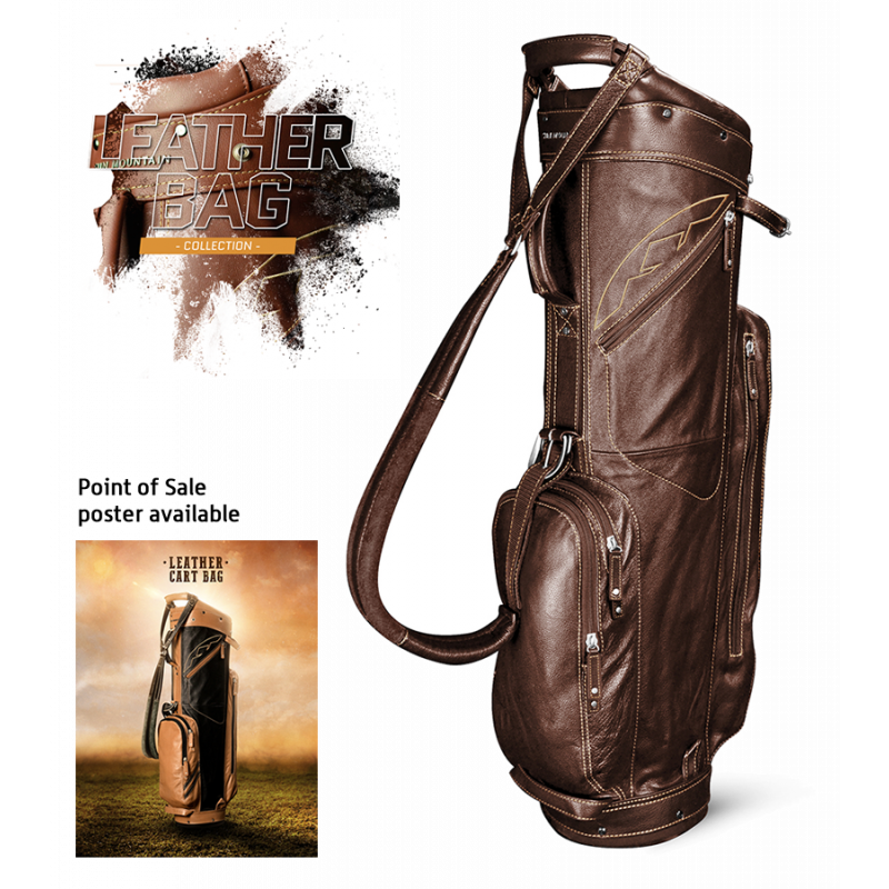 Sun Mountain Leather Cart Bag