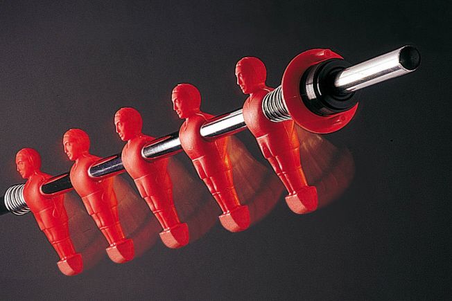 Foldy Evolution Football Table with Telescopic Rods