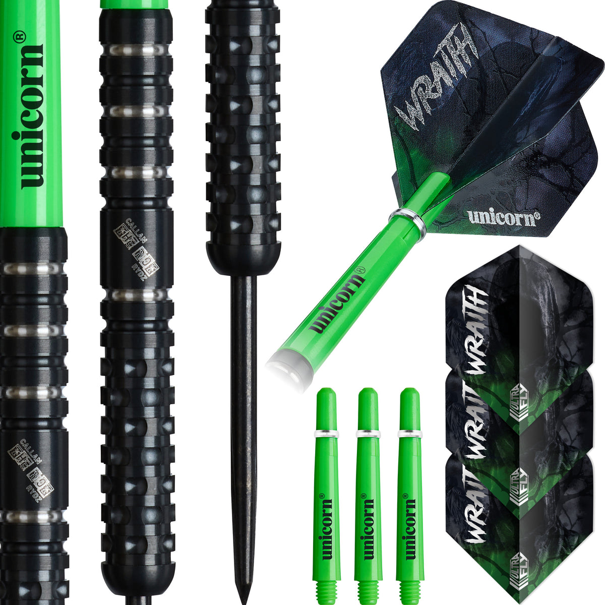 Unicorn Callan Rydz Wraith Steel Tip Dart 90% Tungsten