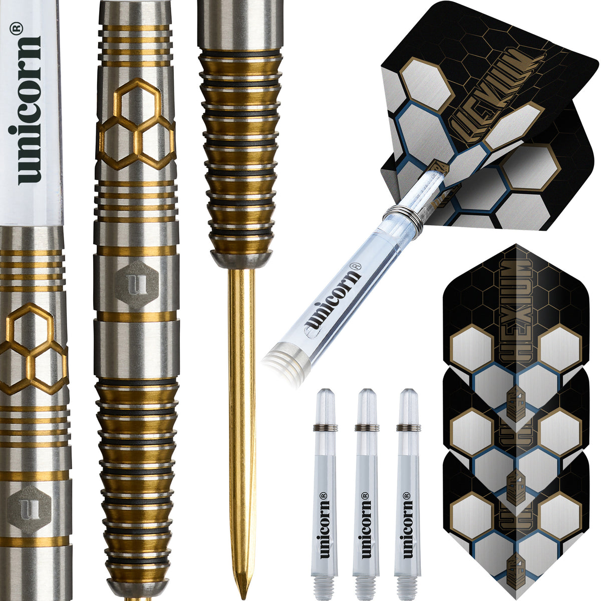 Unicorn Hexium Style 3 Steel Tip Dart 90% Tungsten