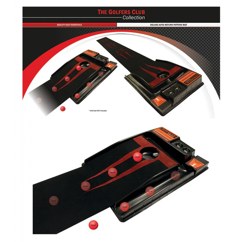 Deluxe Auto-Return Putting Mat
