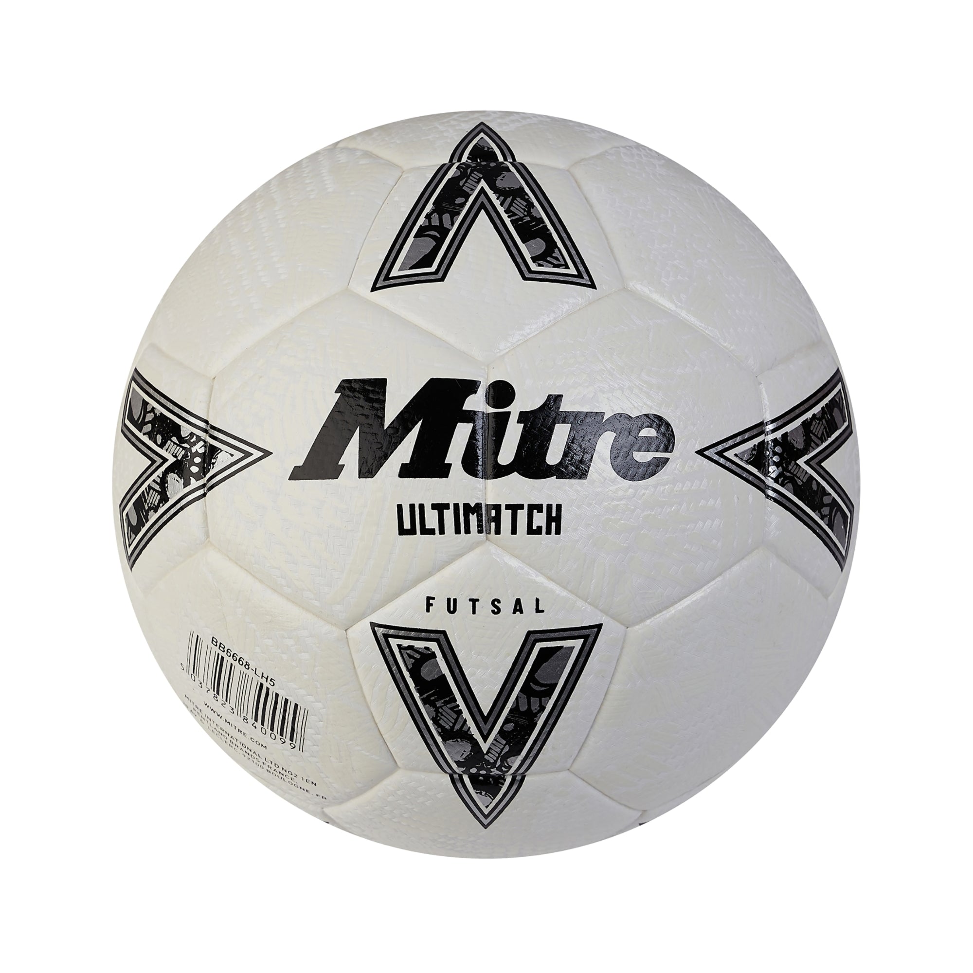 Mitre Ultimatch Futsal 24 White/Black/Silver