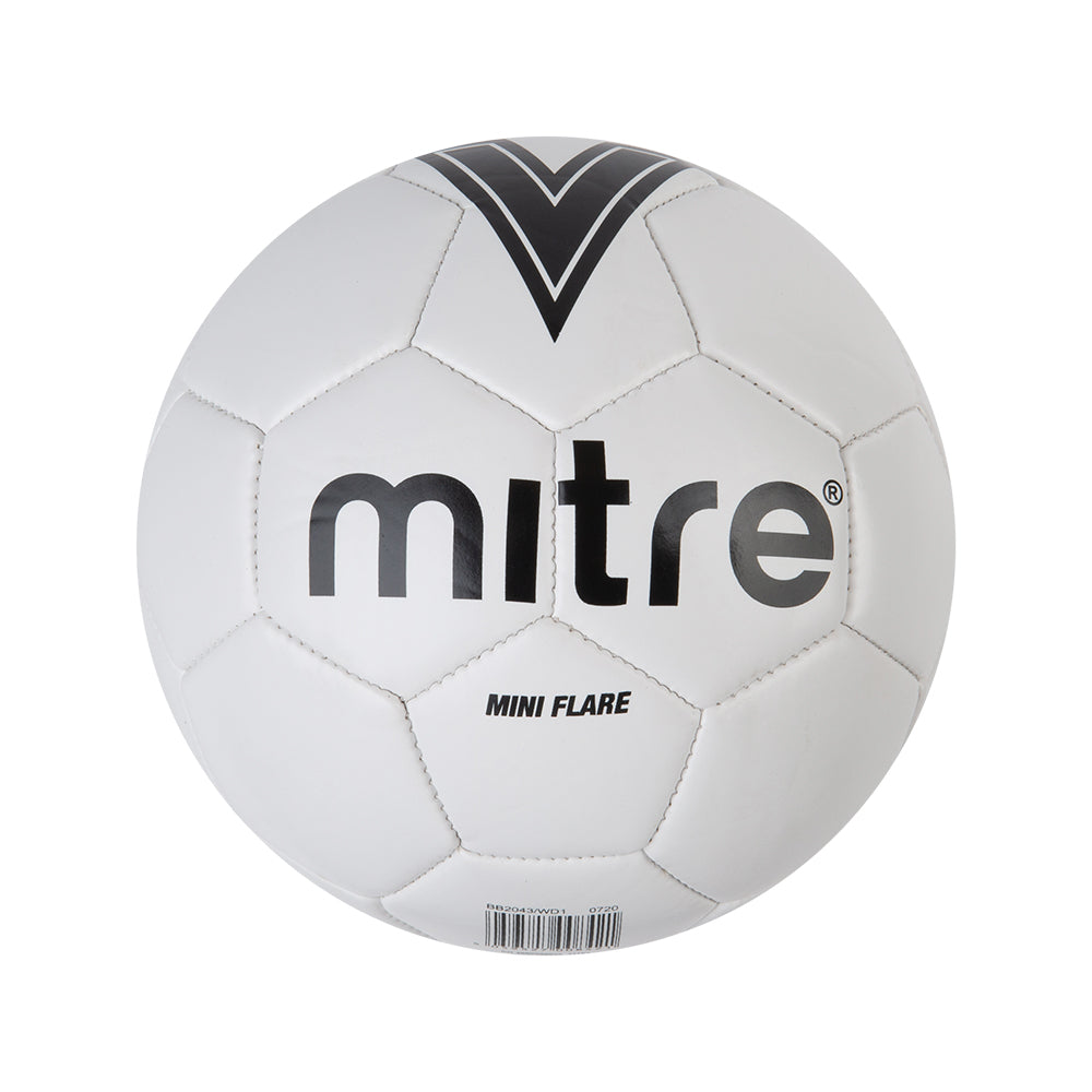 Mitre Mini Flare L30P Football White/Black