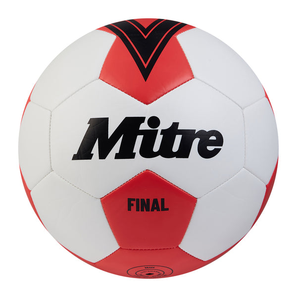 Mitre Final 24 White/Red
