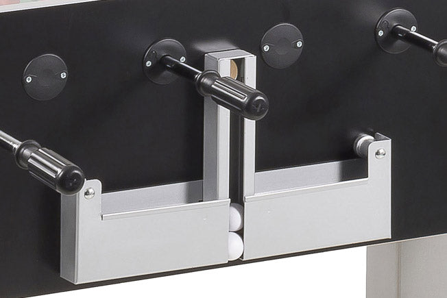 Class Football Table with Telescopic Rods, Sanded Glass Playing Field & Glass Top