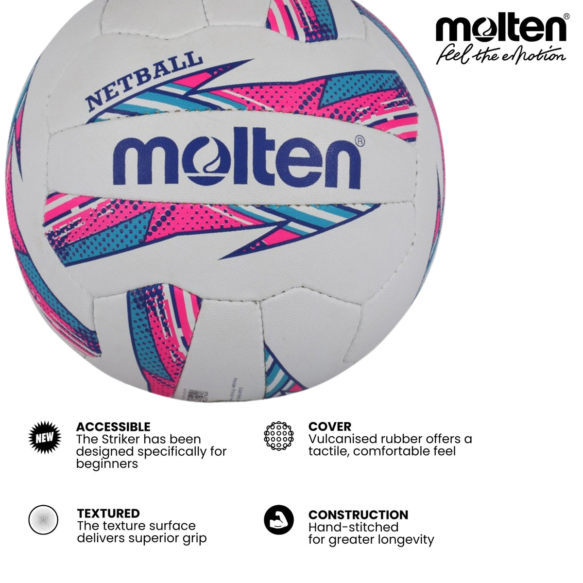 Molten Striker - A Club and Match Level Netball