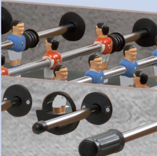 F-5 Football Table with Solid Rods