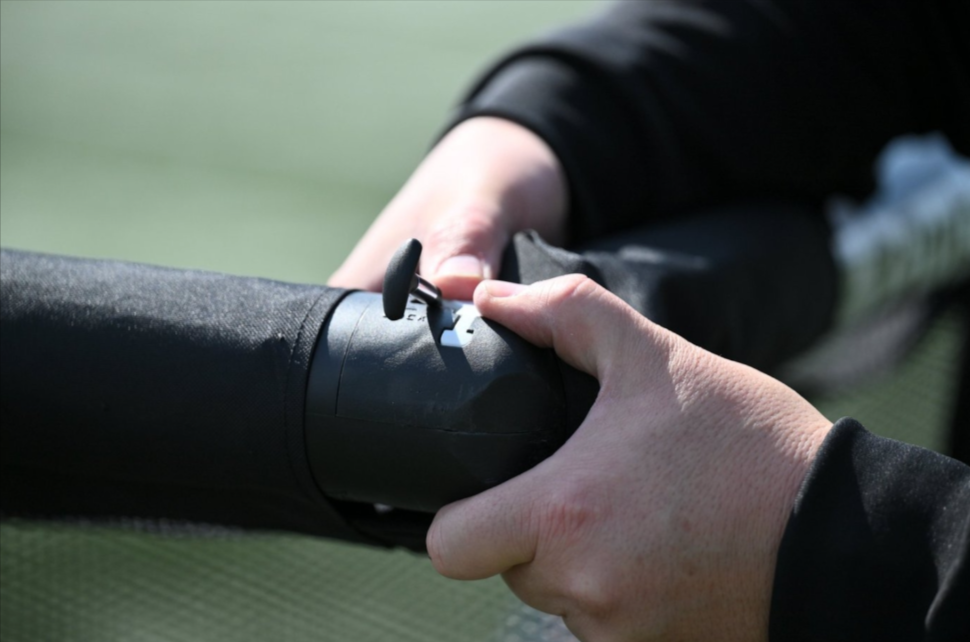 Samba 4ft x 2.5ft Folding 3v3 Goal - White