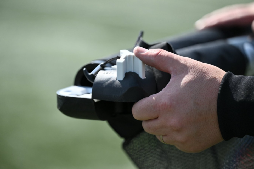 Samba 4ft x 2.5ft Folding 3v3 Goal - White