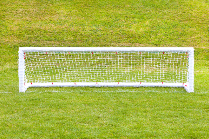 8ft x 2ft Mini Hockey Goal - Pair - with carry bag