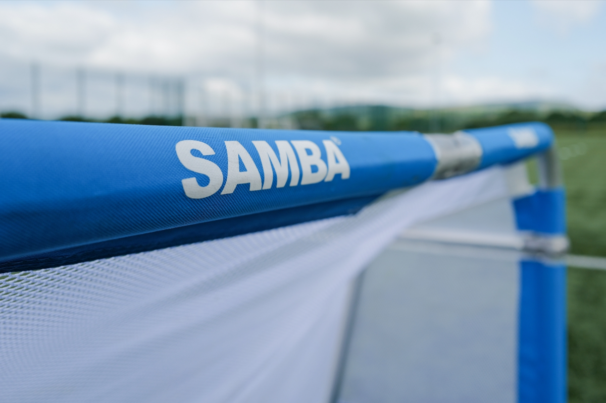 Samba 3v3 4ft x 2.5ft Aluminium Folding Football Goal