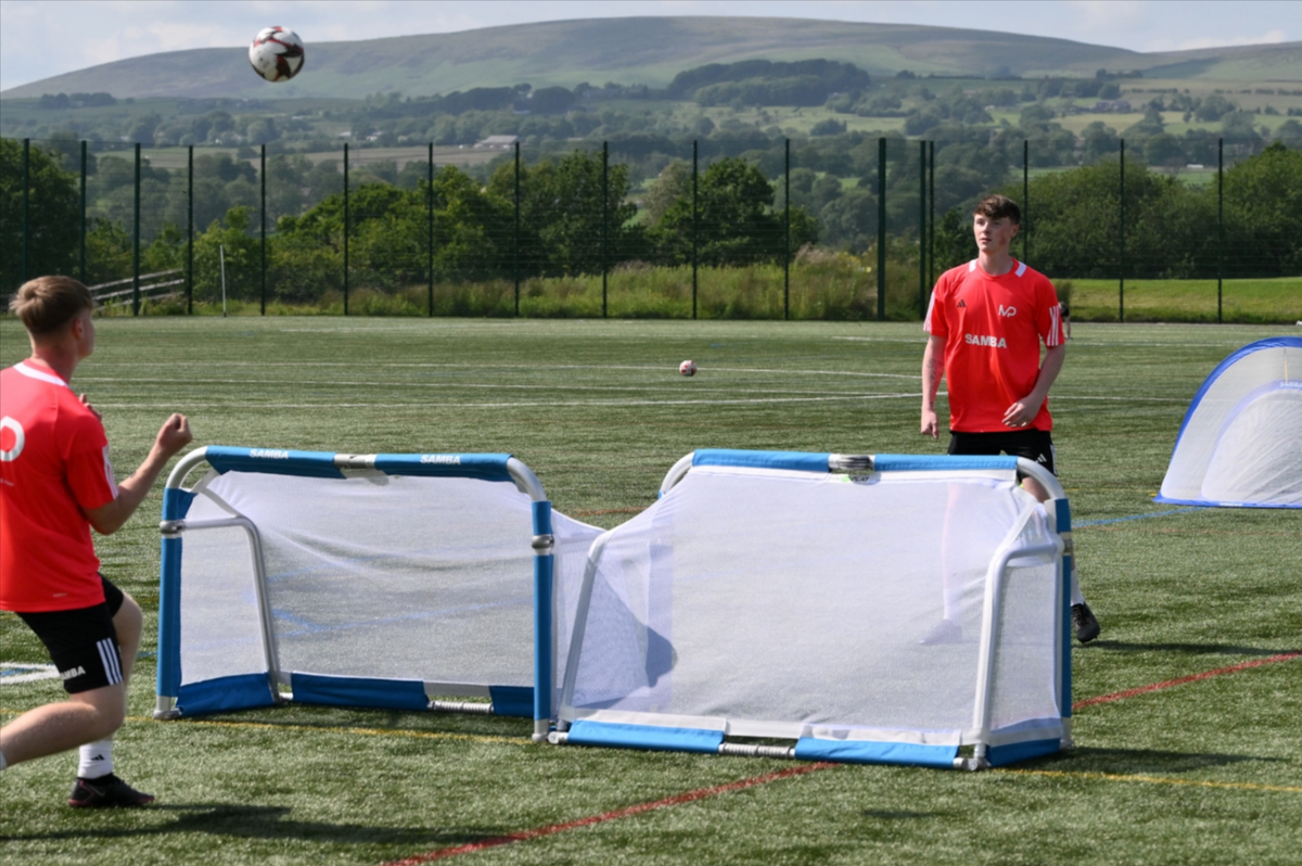 Samba 3v3 4ft x 2.5ft Aluminium Folding Football Goal