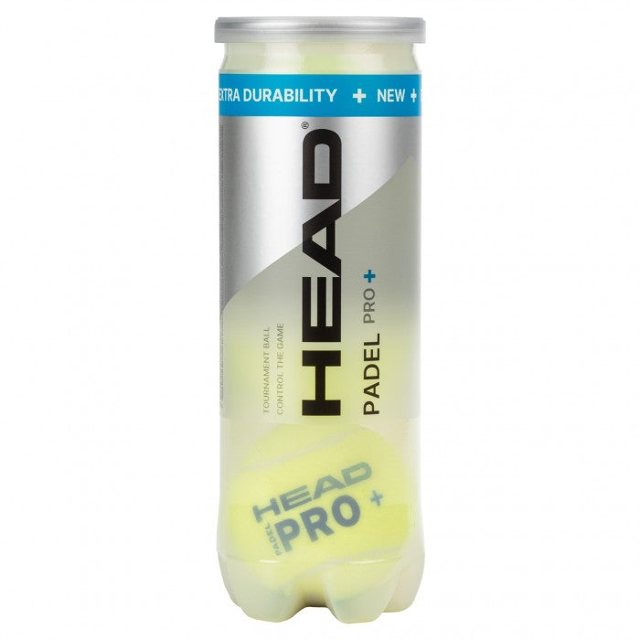 Head Padel Pro + Balls (3-Ball Tubes)