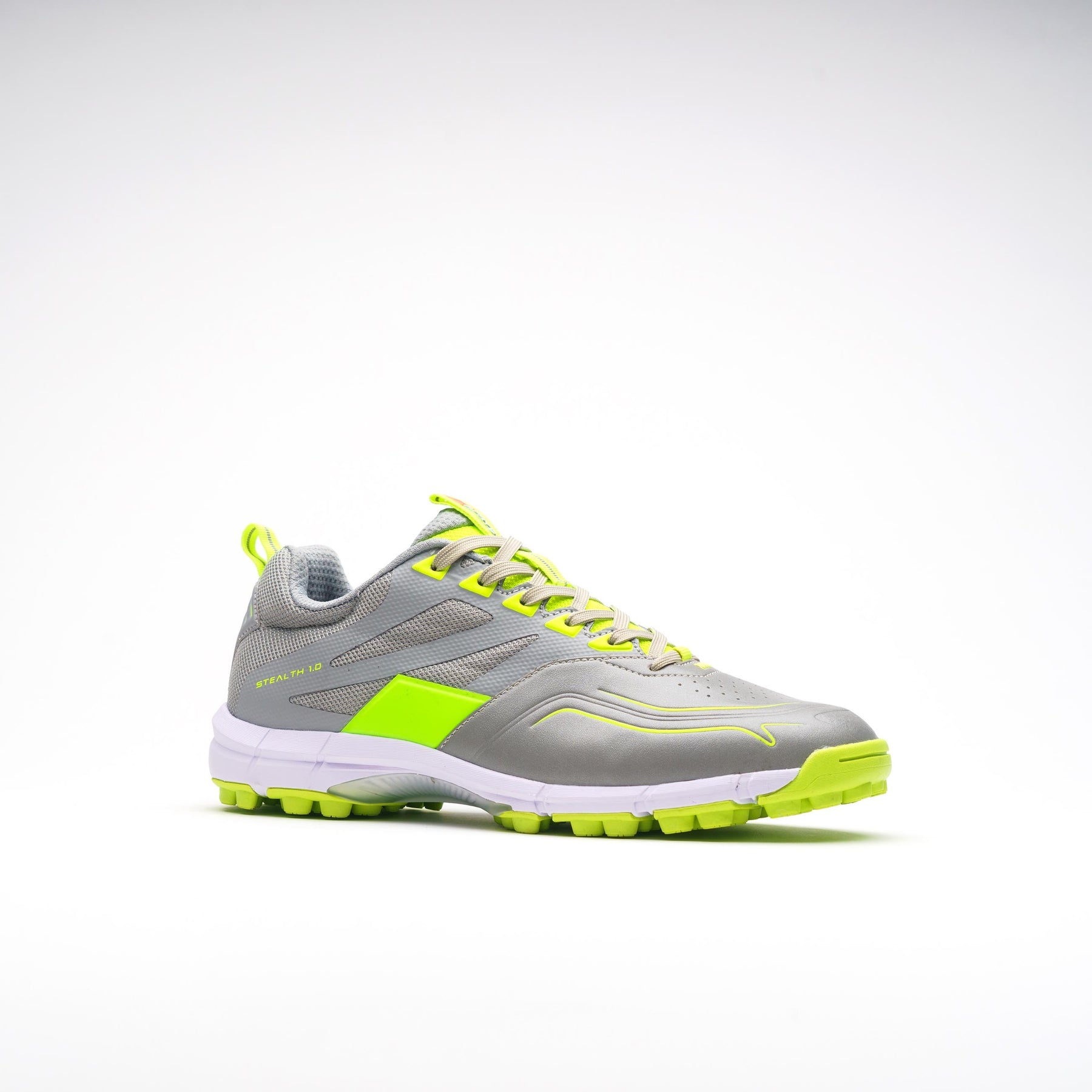 Grays Stealth Shoe Grey/Fluo Yellow - Size UK 6 - 13