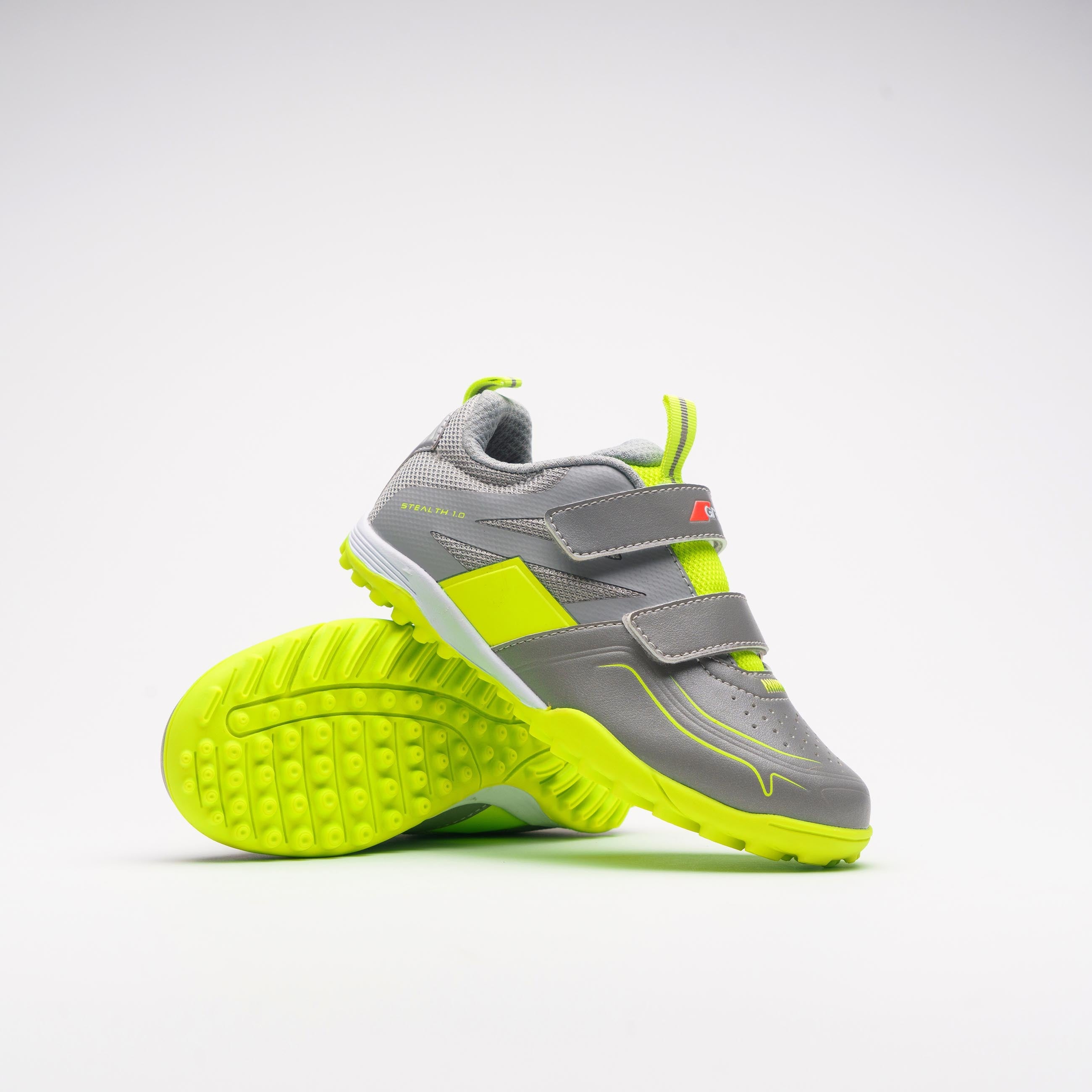 Grays Stealth Mini Shoe Grey/Fluo Yellow - Size UK 10j - 1.5