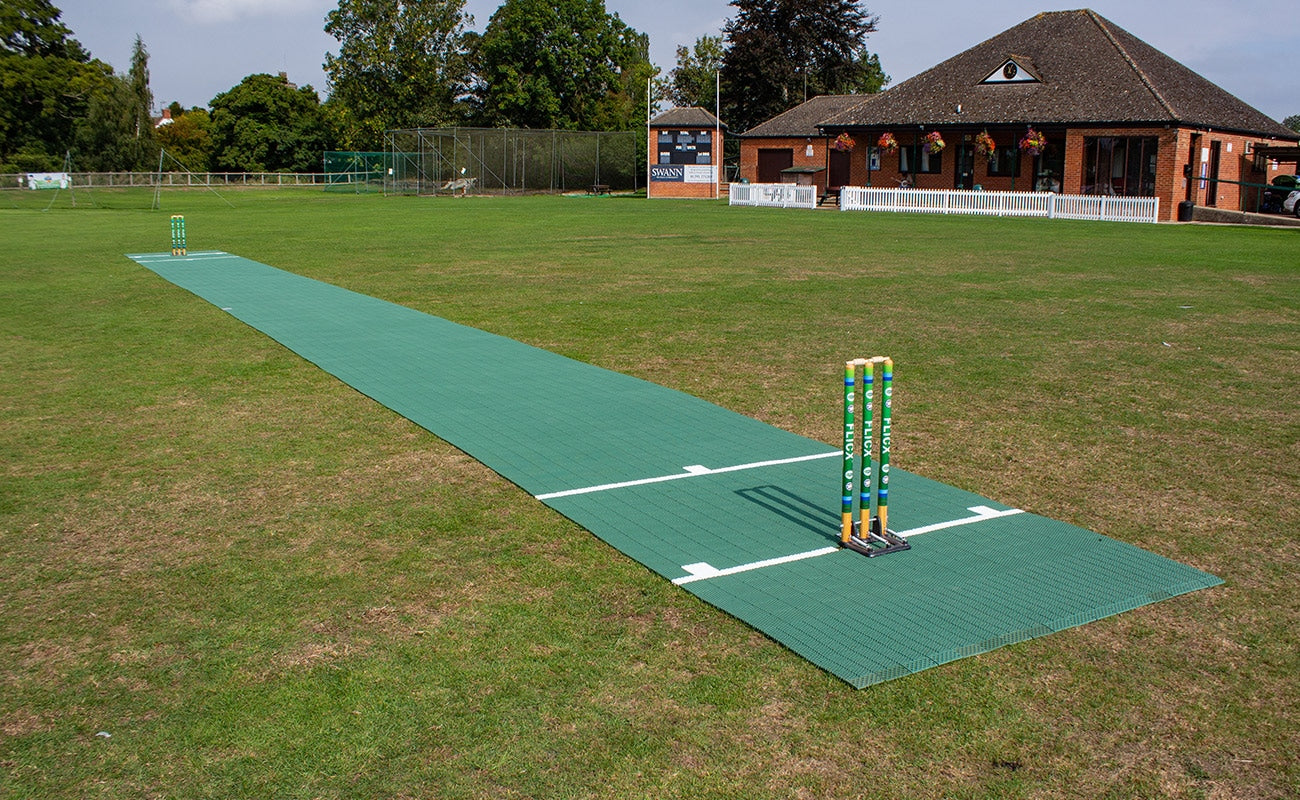 2G Flicx 22.12m Extra Length Cricket Match Pitch
