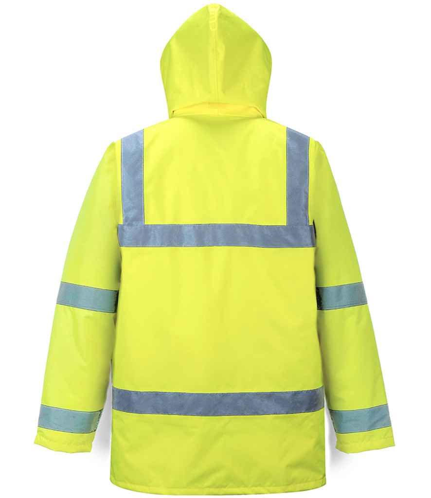 Portwest Hi-Vis 4-in-1 Traffic Jacket - Yellow