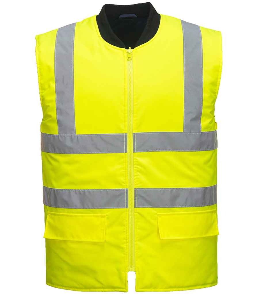 Portwest Hi-Vis 4-in-1 Traffic Jacket - Yellow