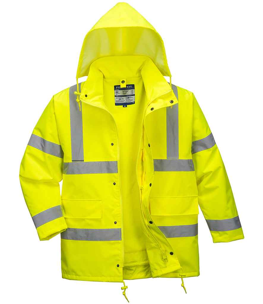 Portwest Hi-Vis 4-in-1 Traffic Jacket - Yellow