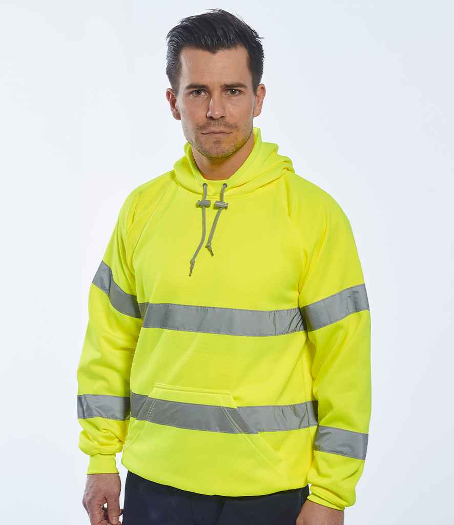 Portwest Hi-Vis Hoodie - Yellow
