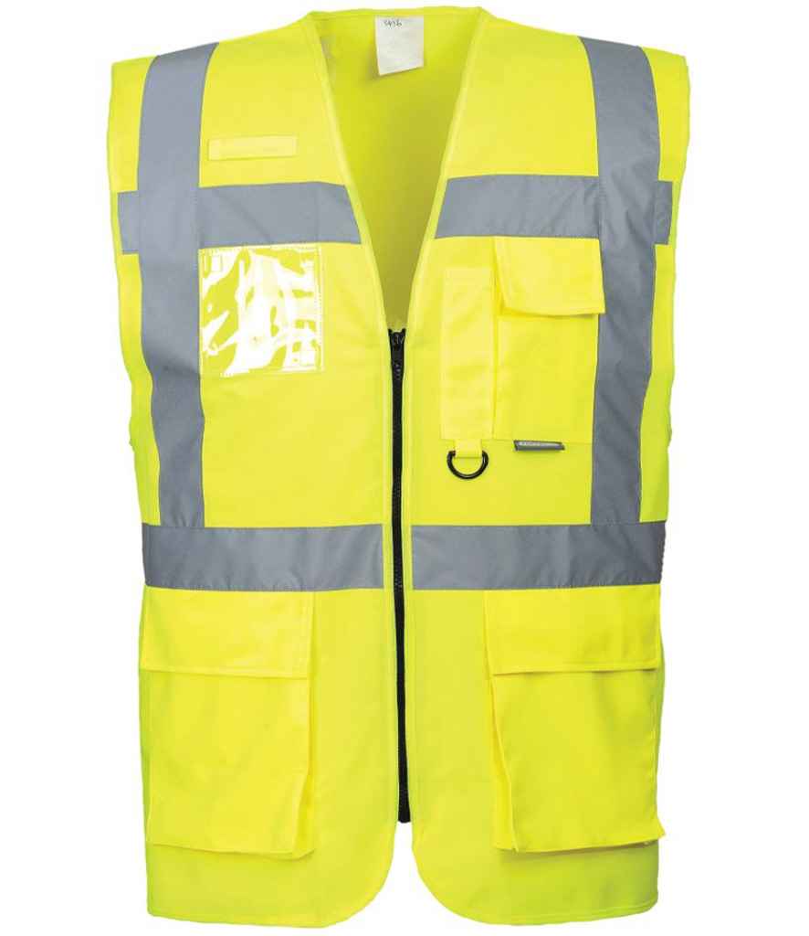 Portwest Hi-Vis Executive Vest - Yellow