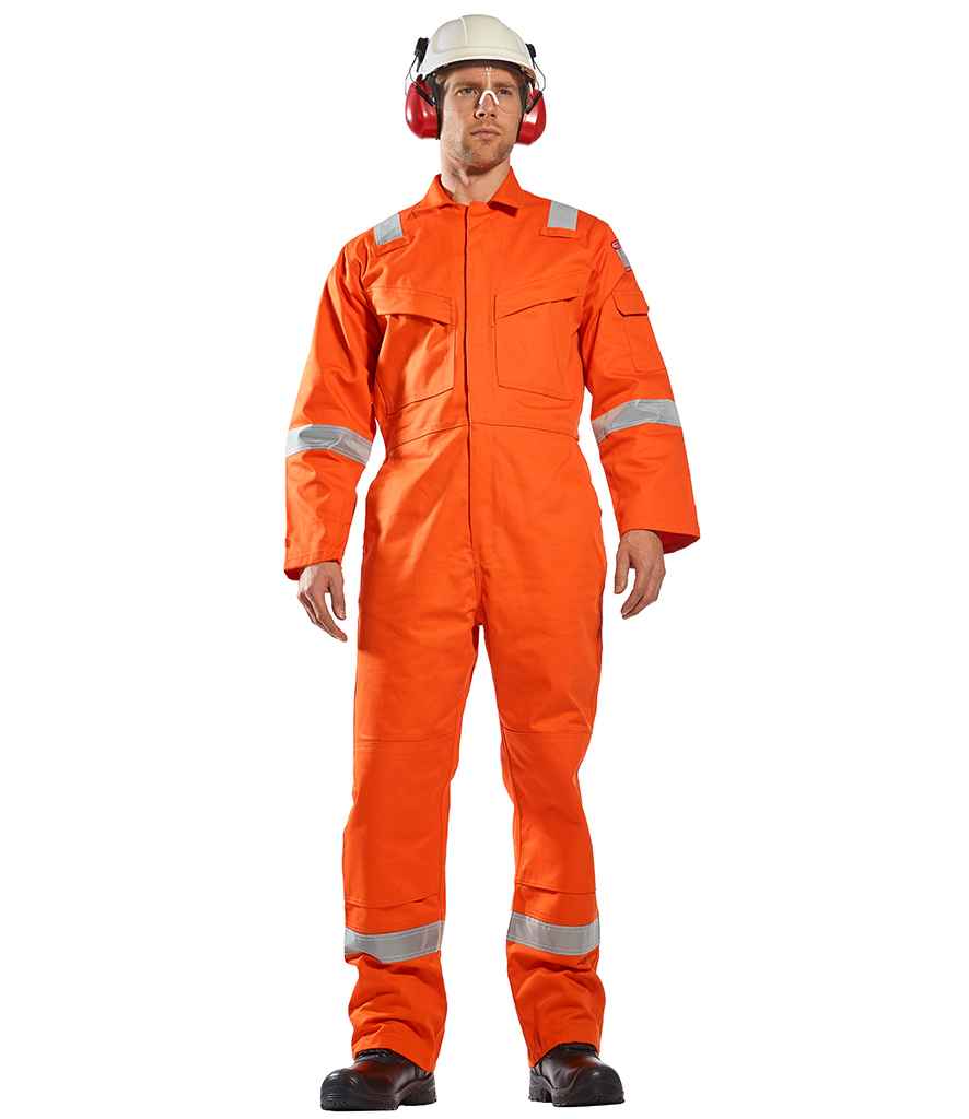 Portwest Bizflame™ Anti-Static Coverall - Orange