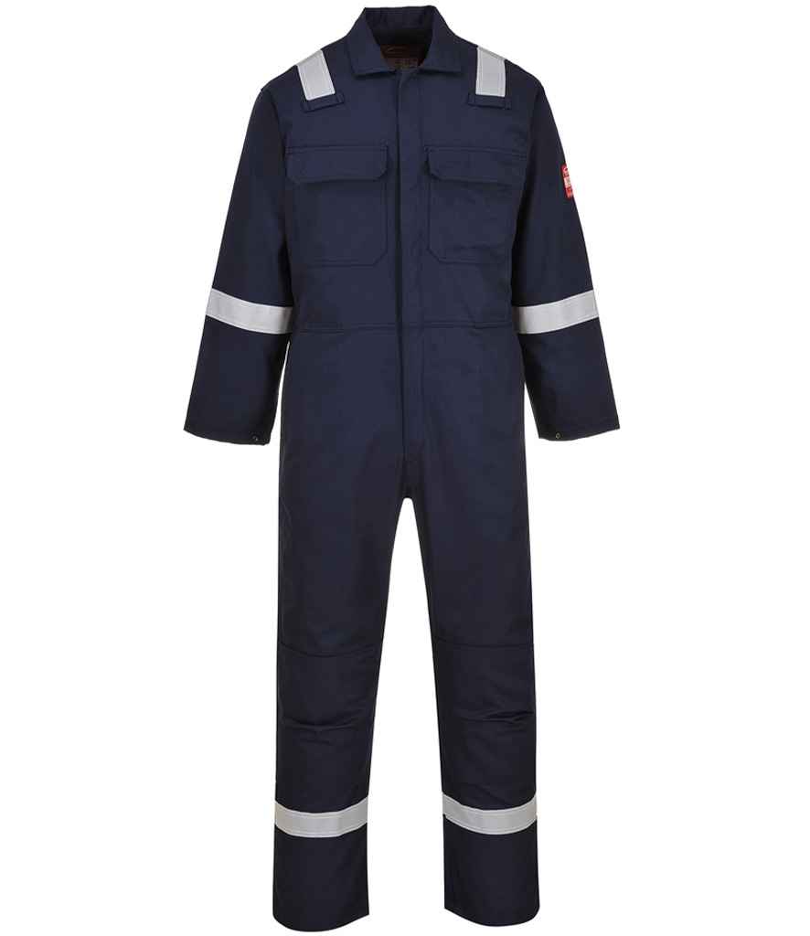 Portwest Bizweld™ Flame Resistant Iona Coverall - Navy