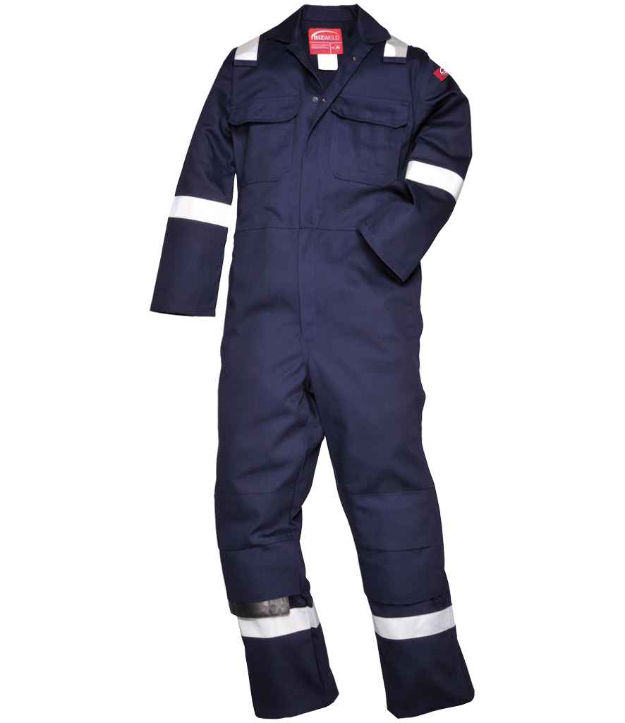 Portwest Bizweld™ Flame Resistant Iona Coverall - Navy