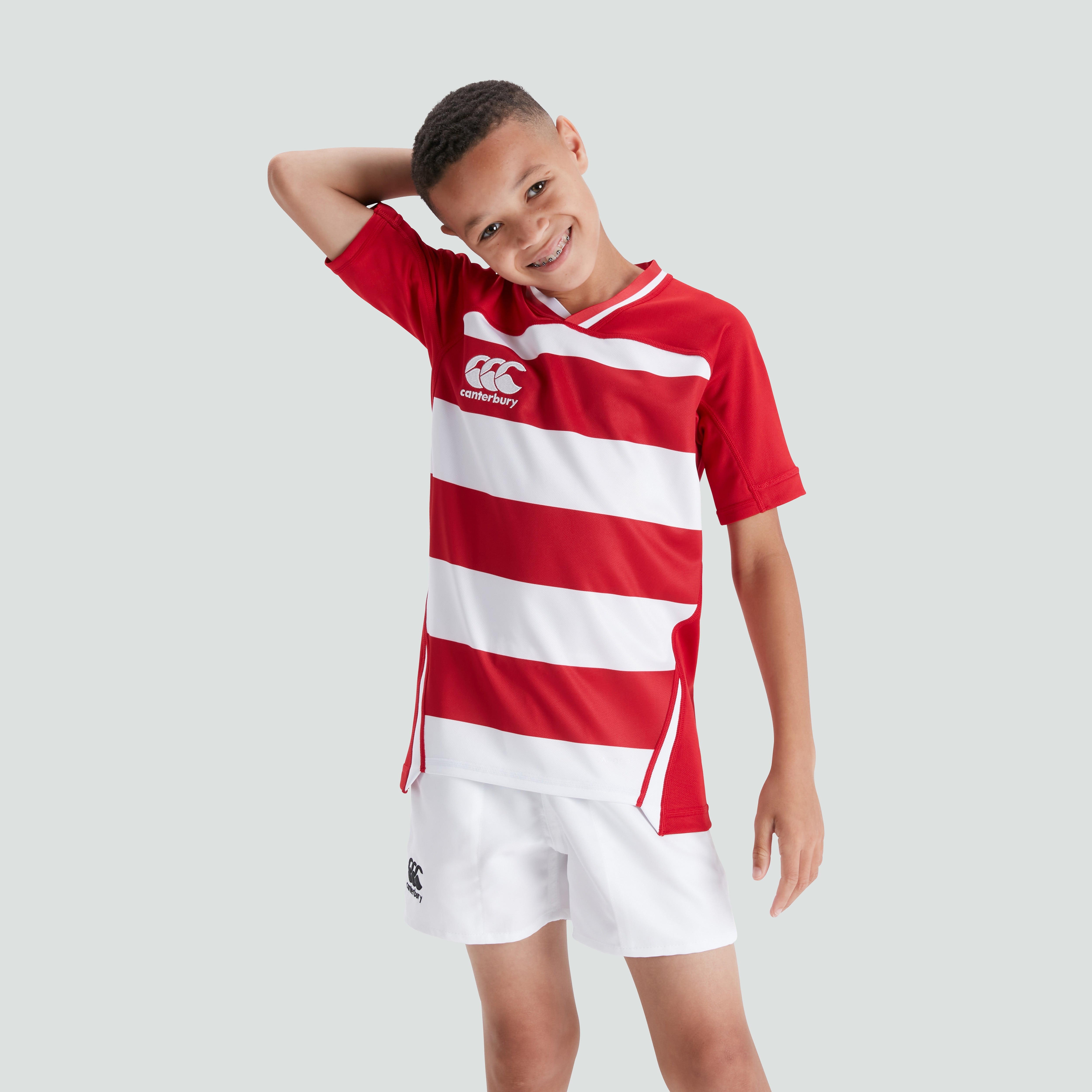 Canterbury Kids Vapodri Hooped Evader Jersey