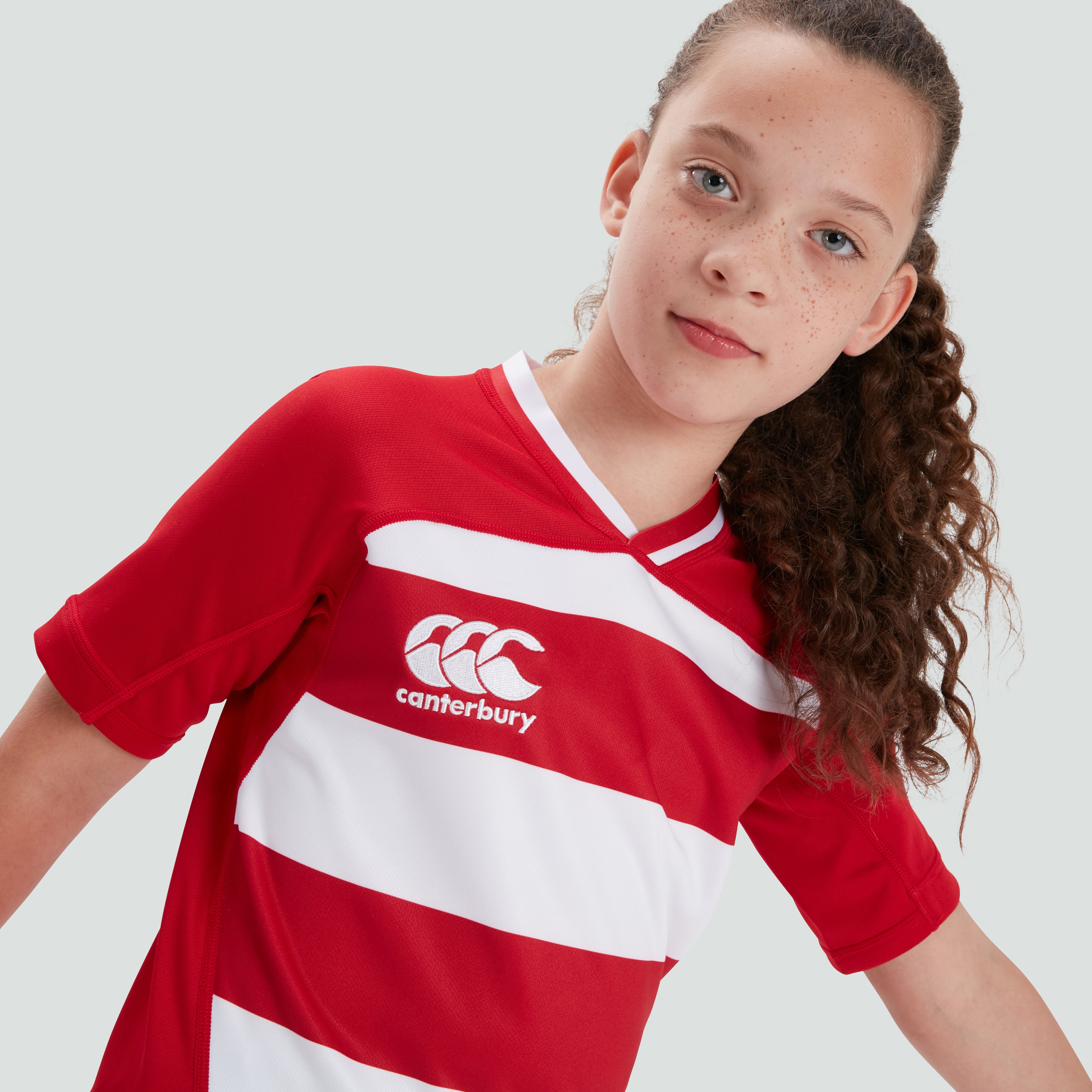 Canterbury Kids Vapodri Hooped Evader Jersey