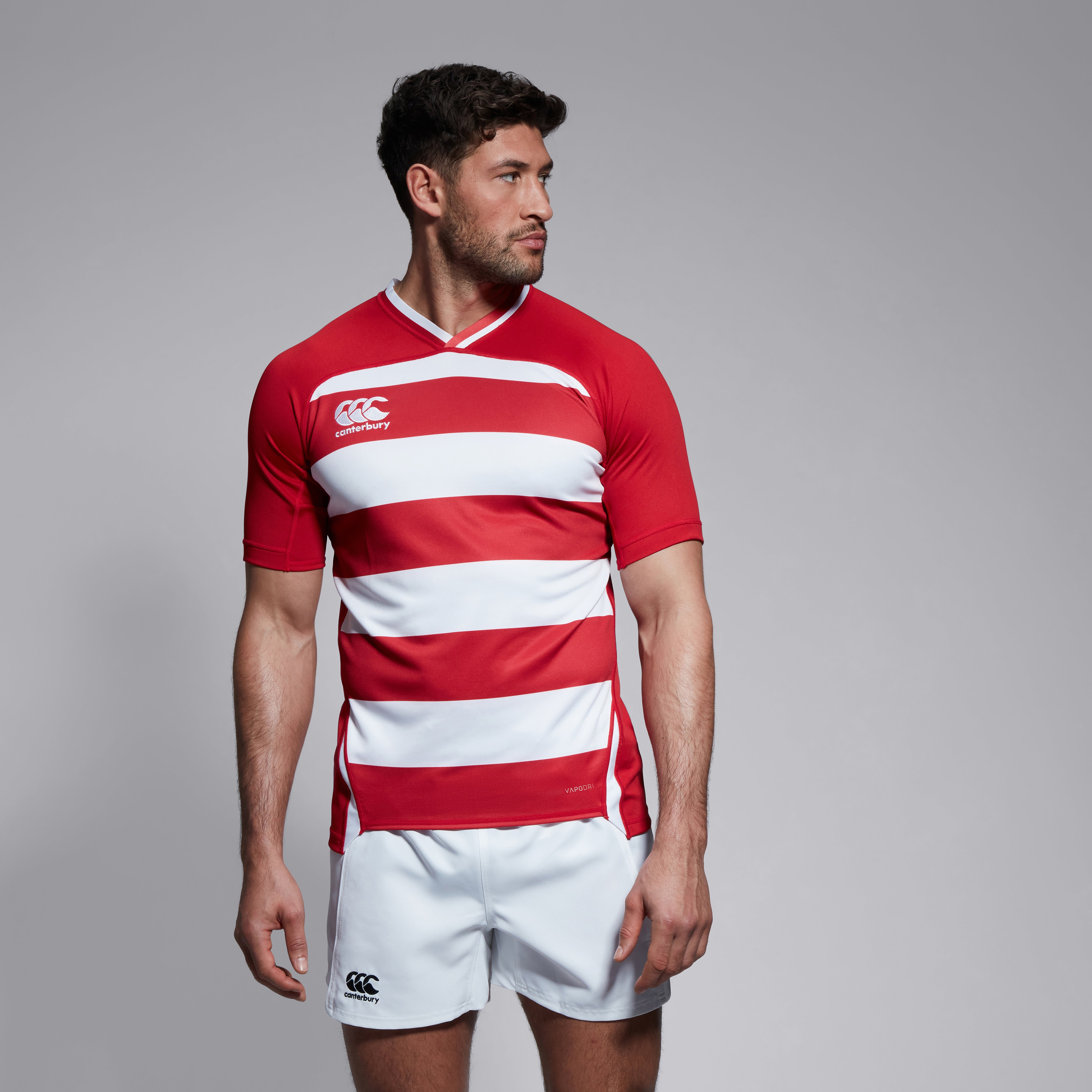 Canterbury Adult Male Vapodri Hooped Evader Jersey