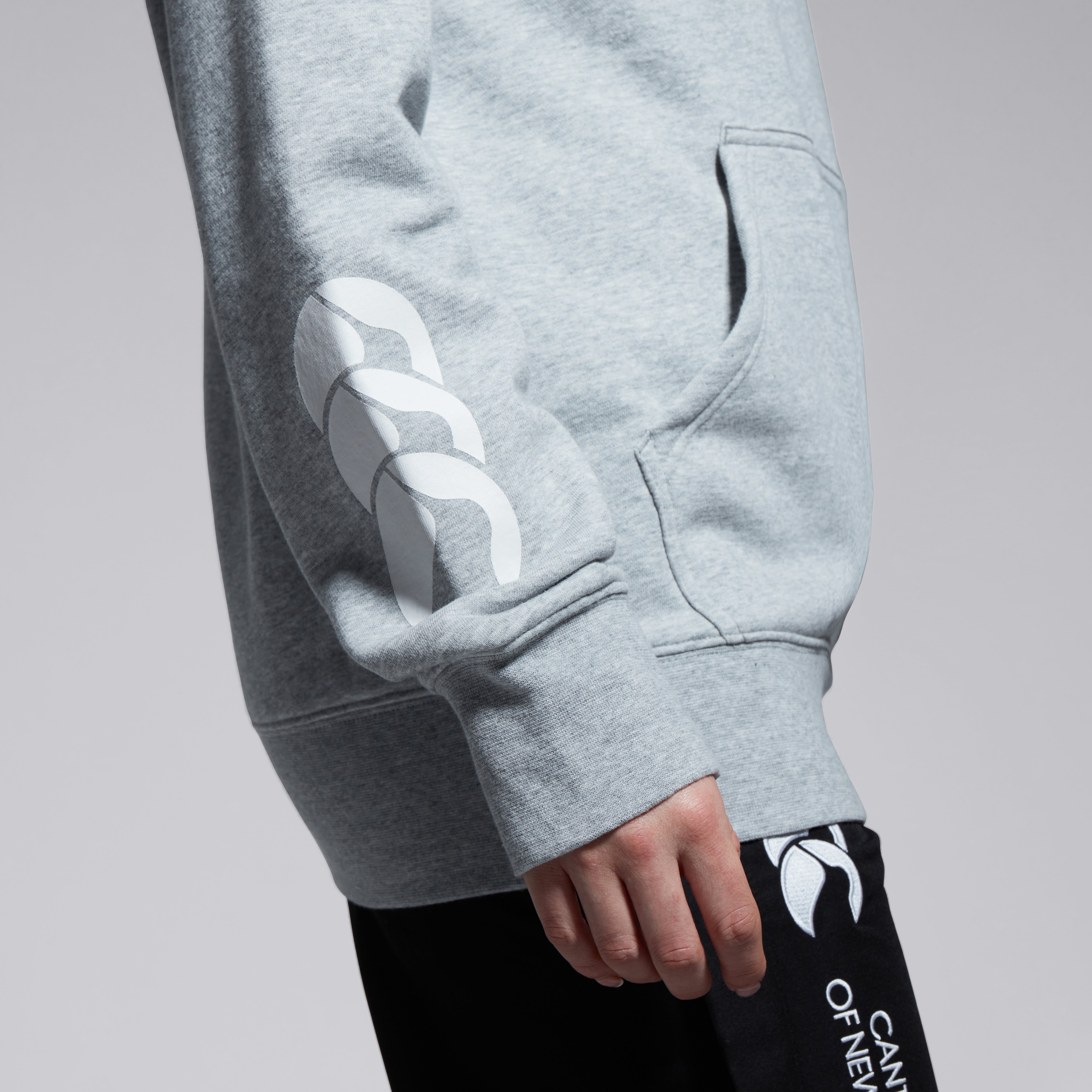 Canterbury Club Lightweight Hoodie Af Grey Marl