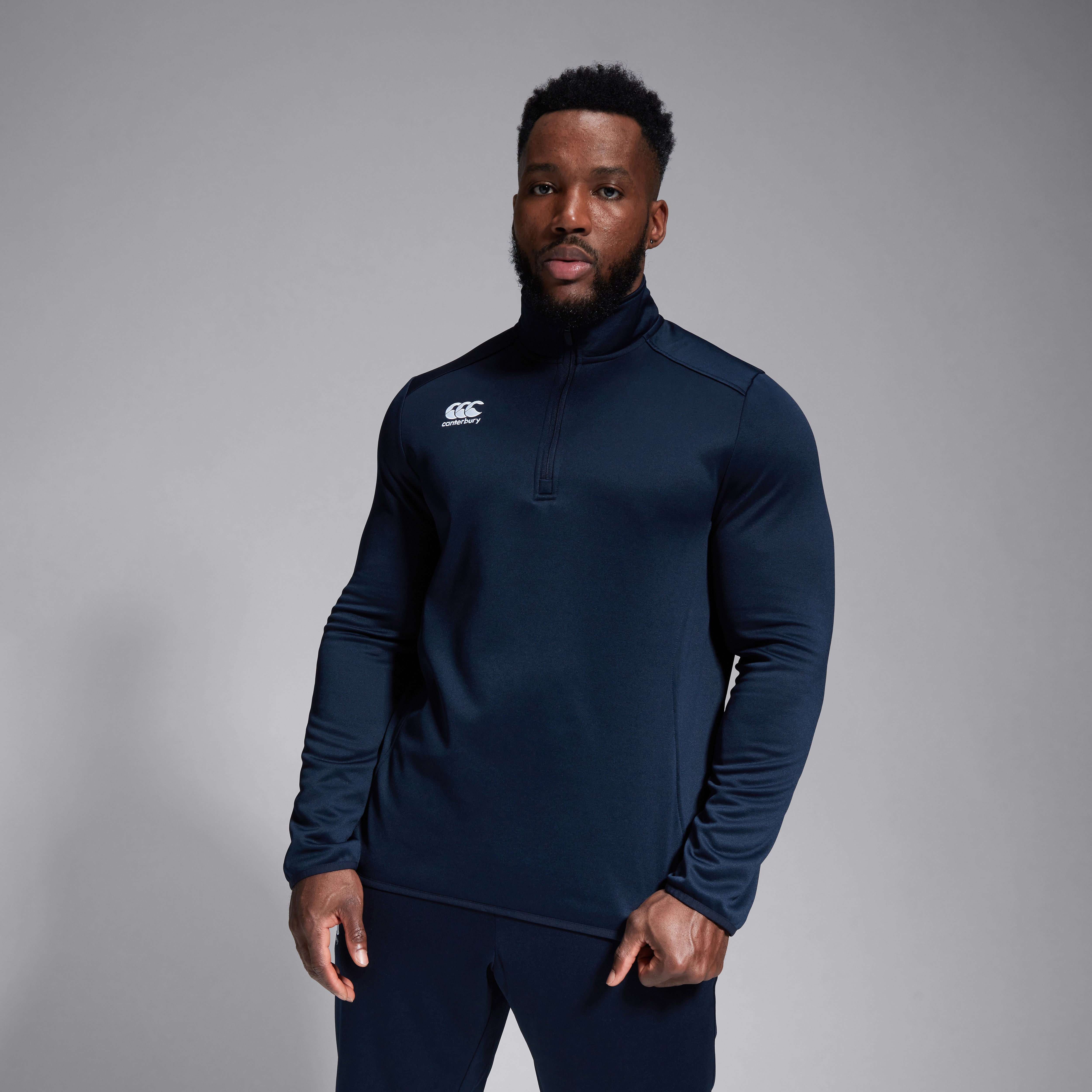 Canterbury Adult Male Club Quarter-zip Midlayer Training Top