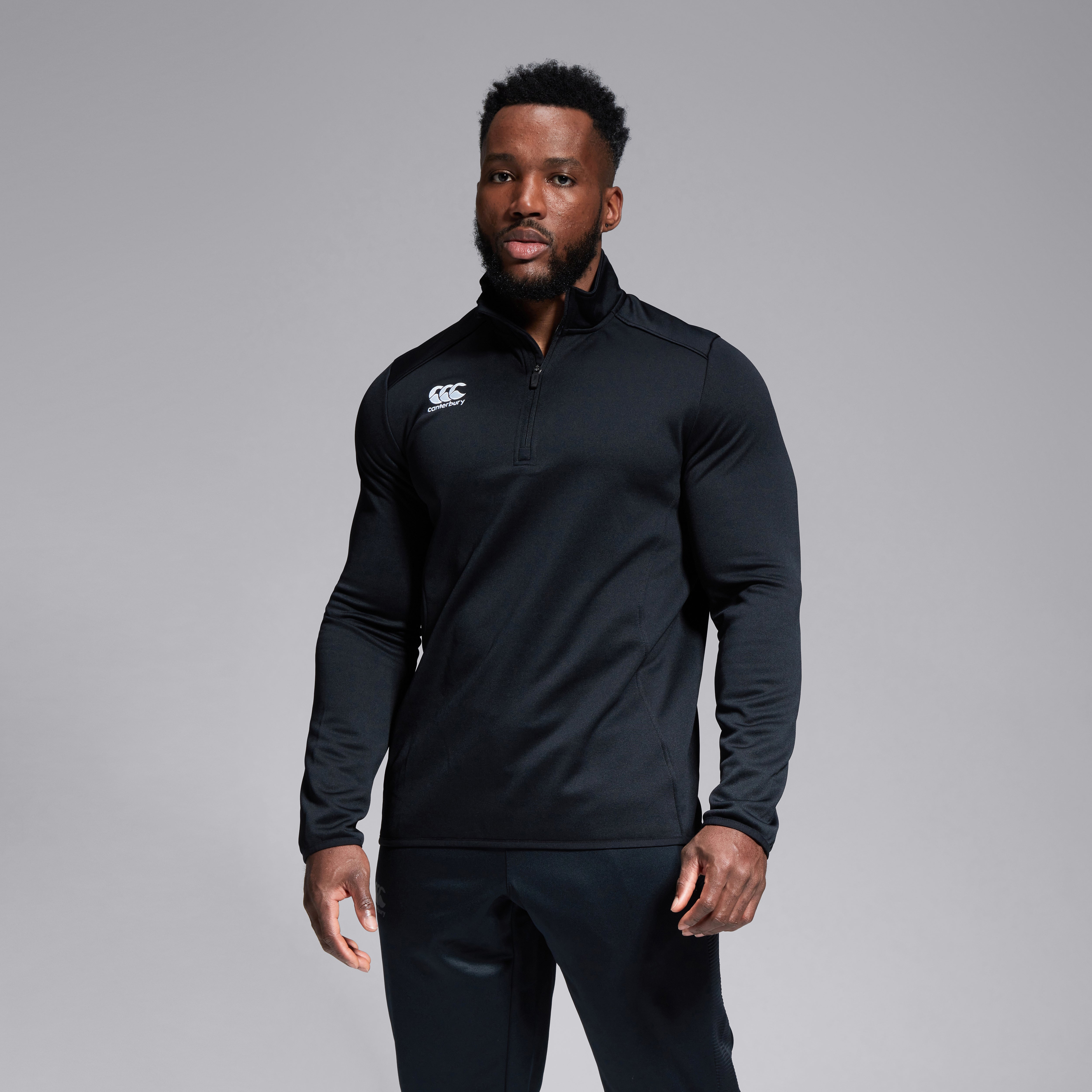 Canterbury Adult Male Club Quarter-zip Midlayer Training Top