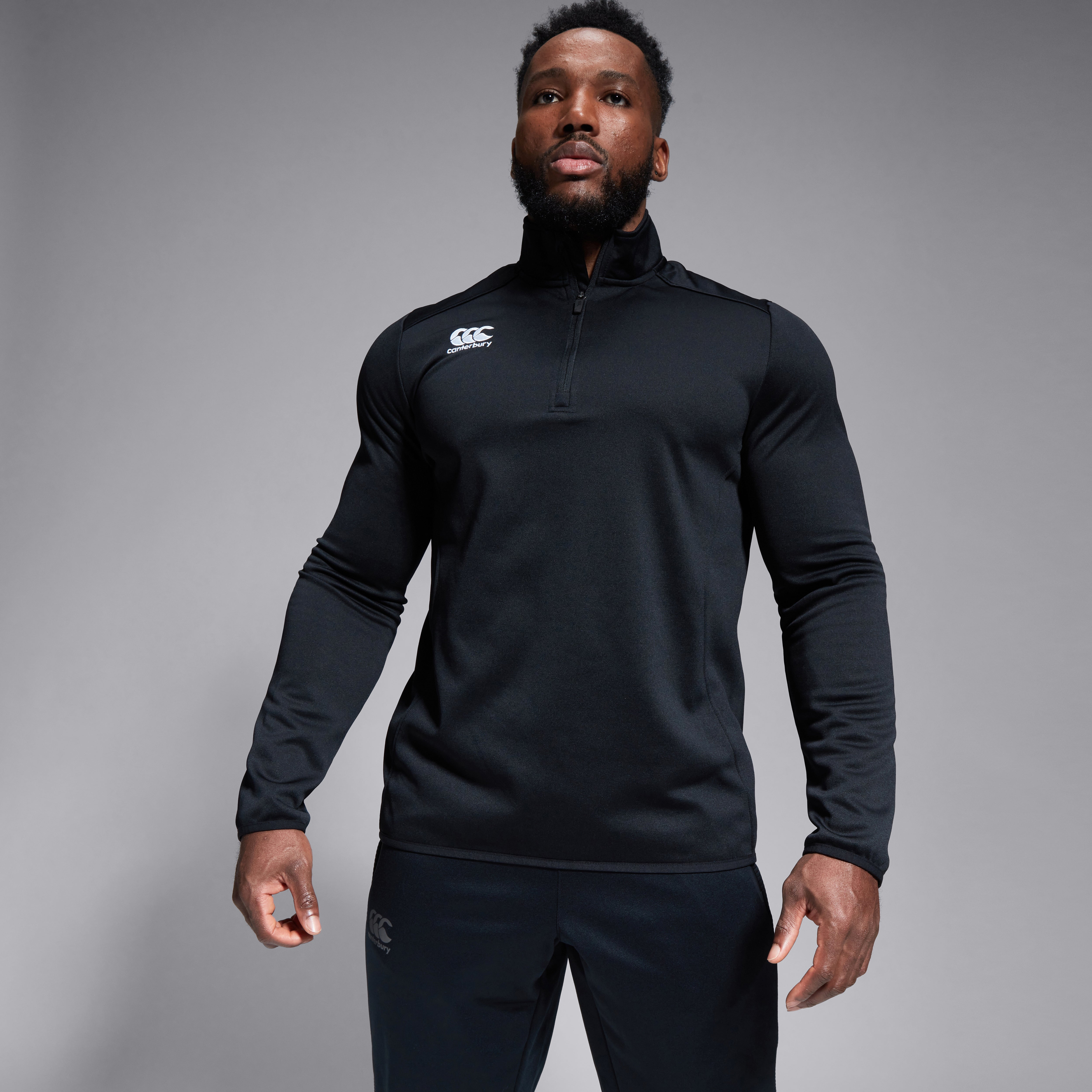 Canterbury Adult Male Club Quarter-zip Midlayer Training Top