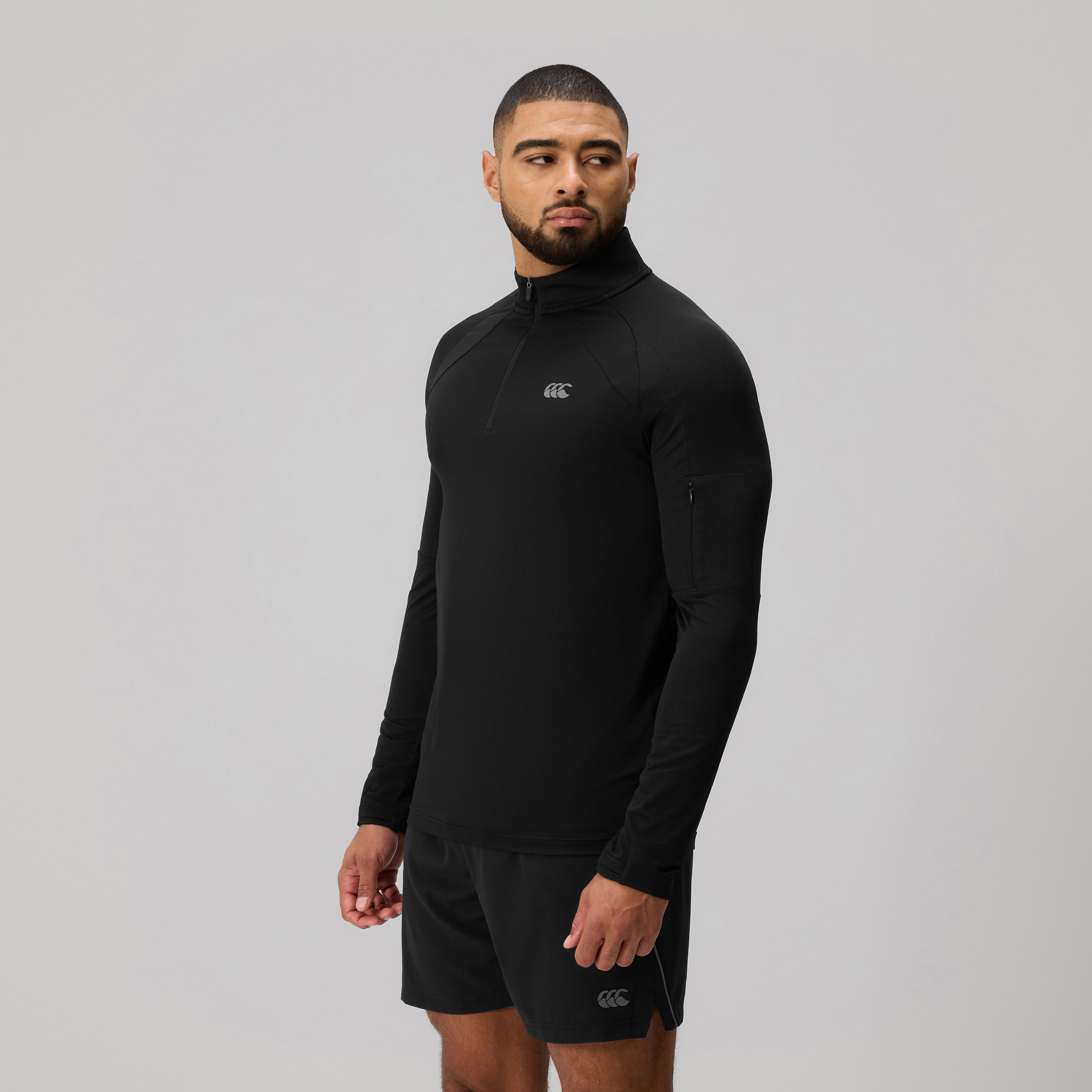 Canterbury Tempo Qz 1st Layer Am Blk