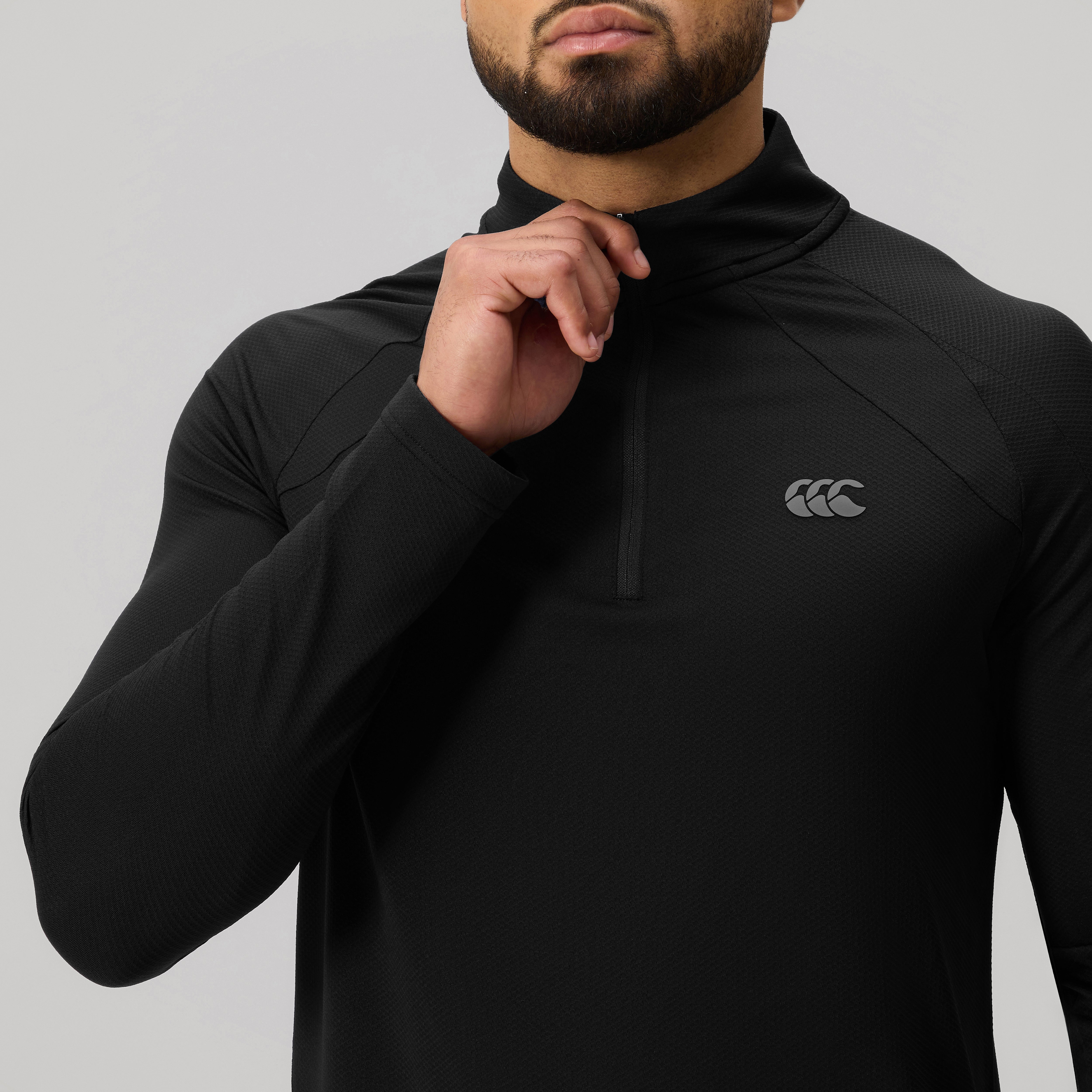 Canterbury Tempo Qz 1st Layer Am Blk