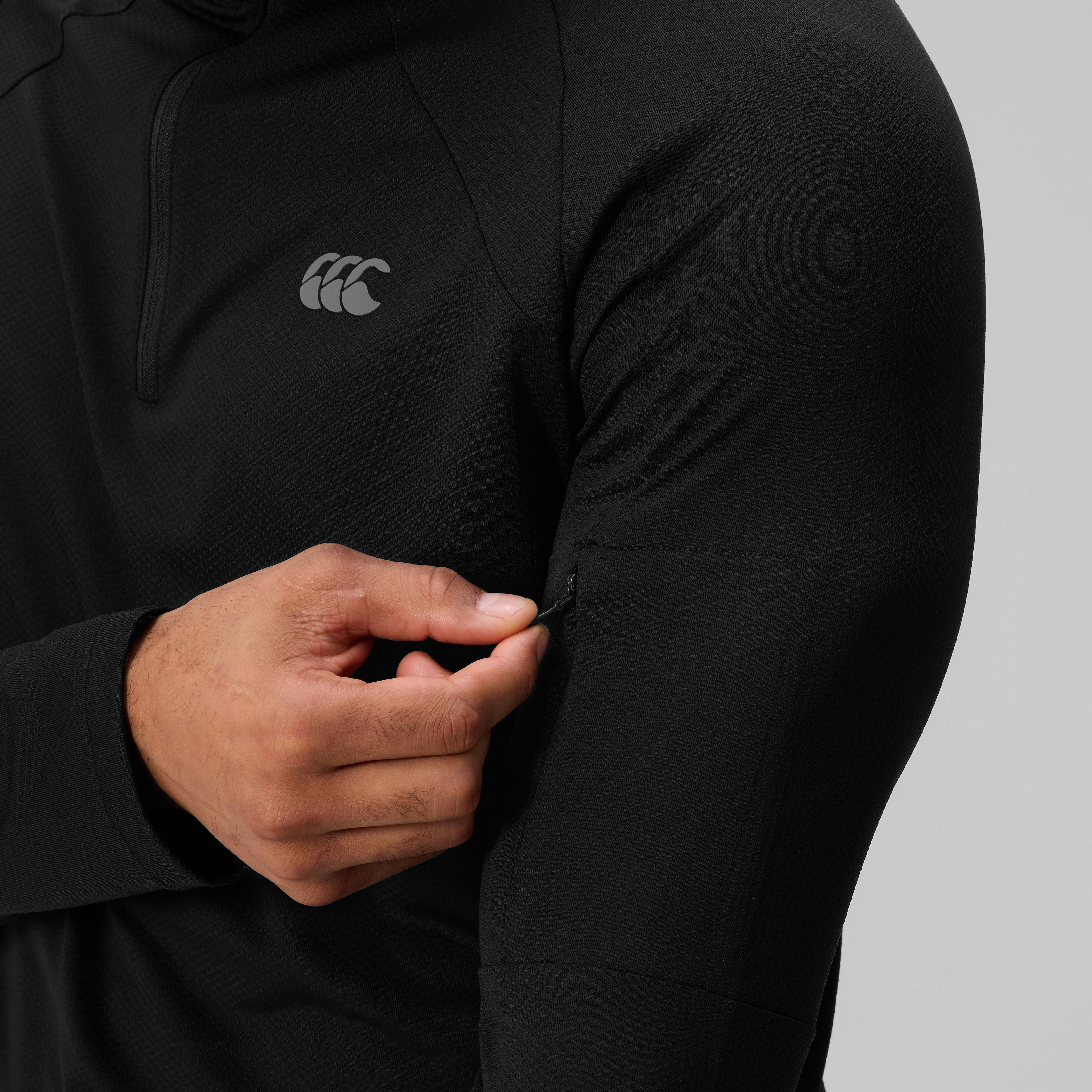 Canterbury Tempo Qz 1st Layer Am Blk
