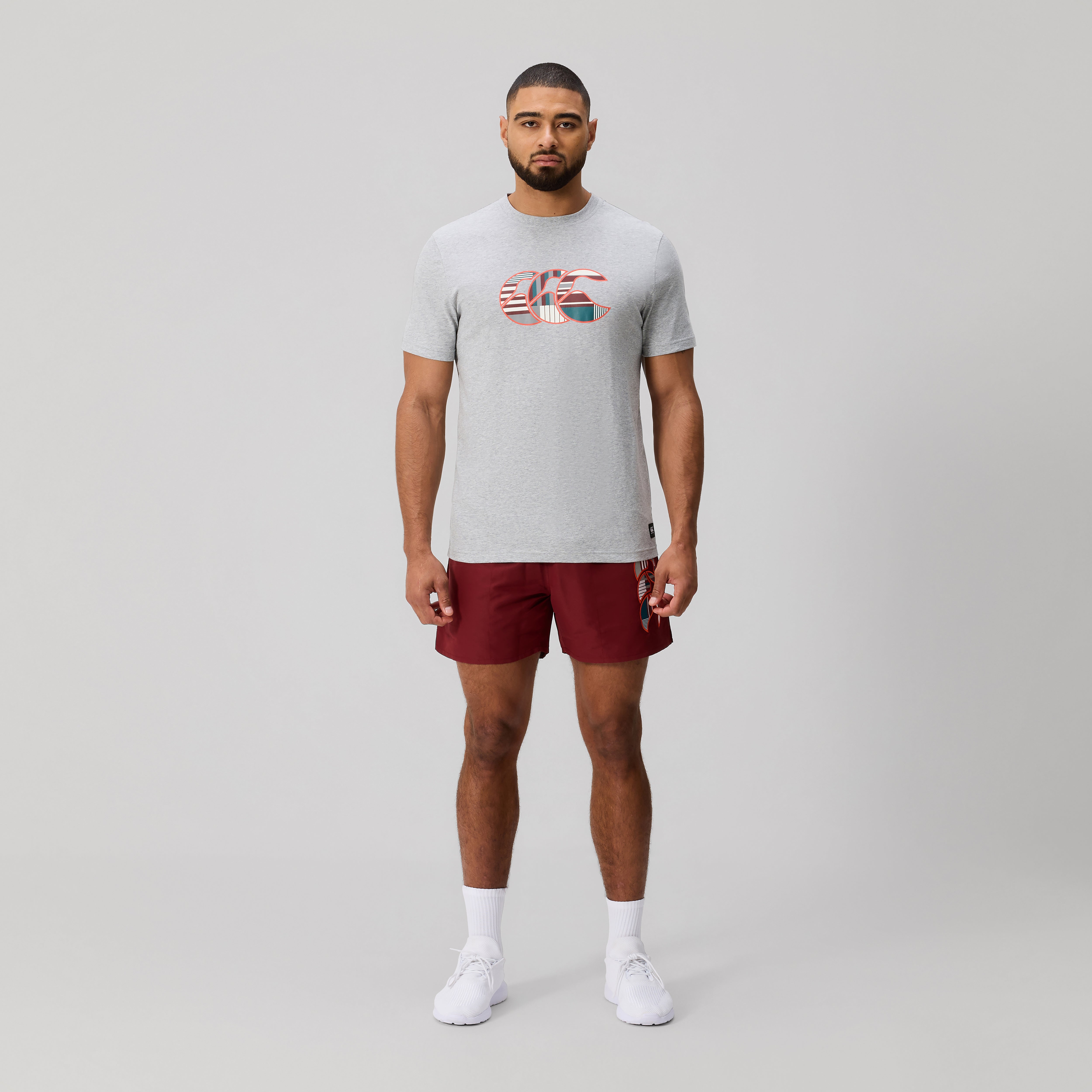 Canterbury Uglies Logo T-shirt Adult Male Gray