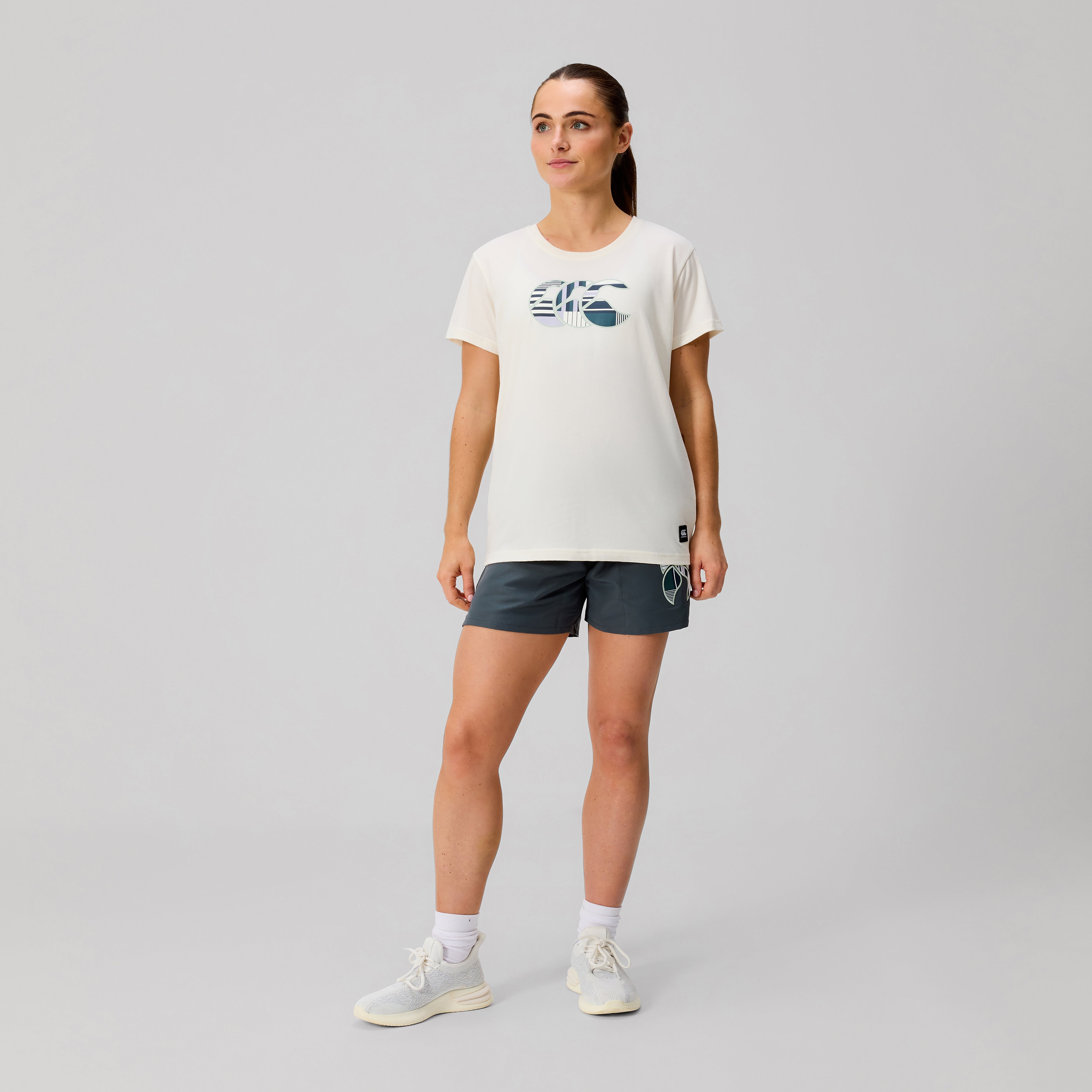Canterbury Uglies Logo T-shirt Adult Female White