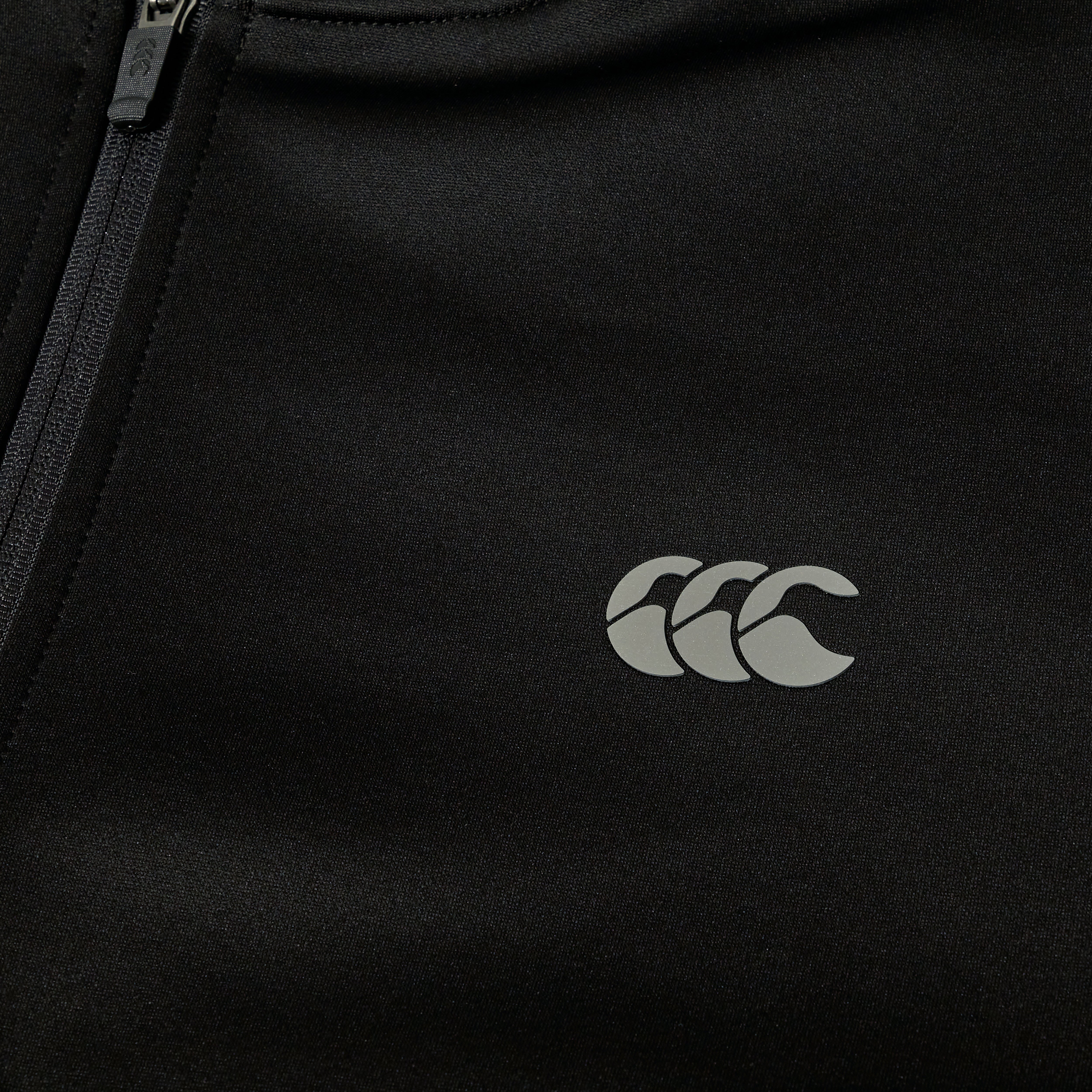 Canterbury Tempo Knit Full Zip Hoodie Adult Male Black