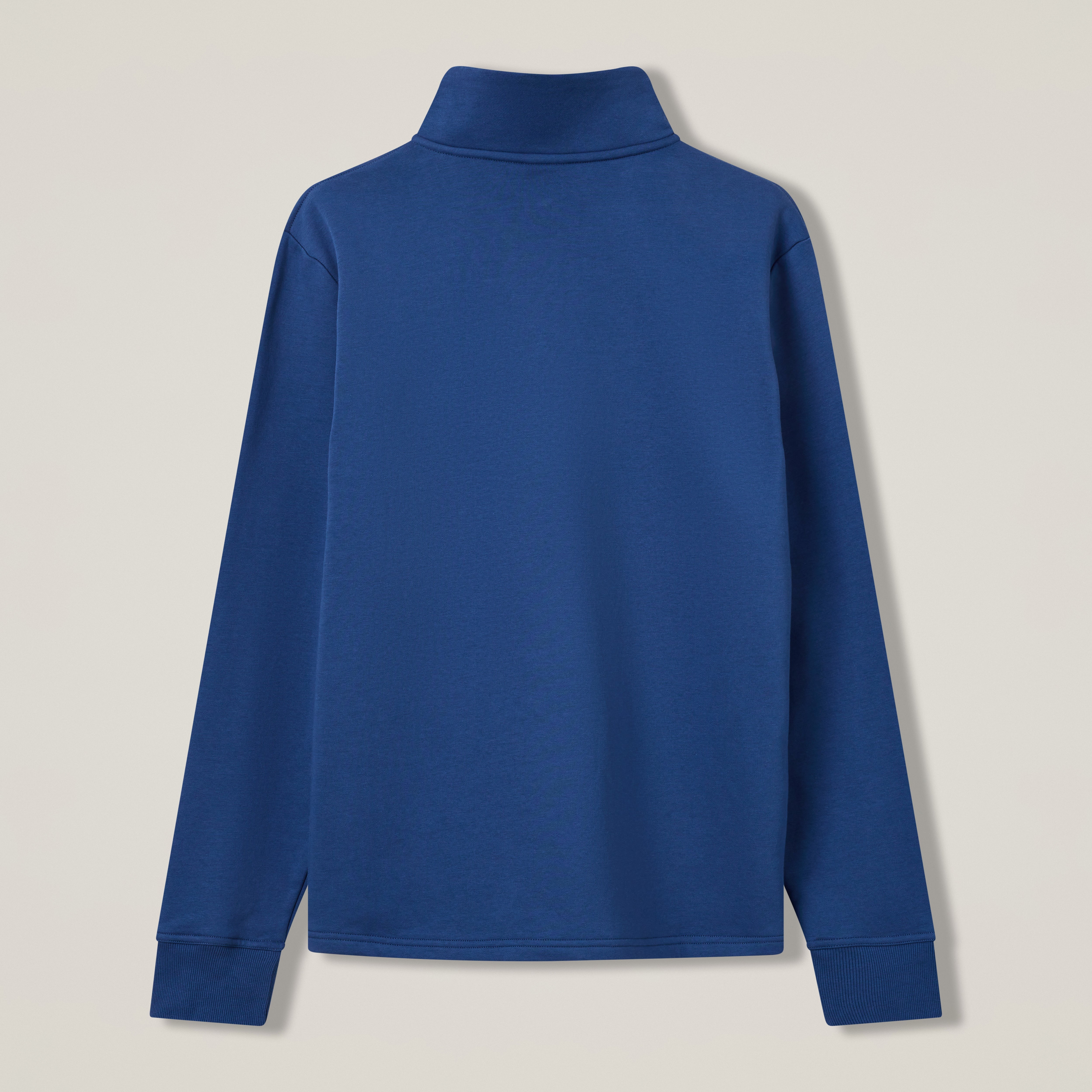 Canterbury Open Hem Qz Sweater Adult Male Blue/grey
