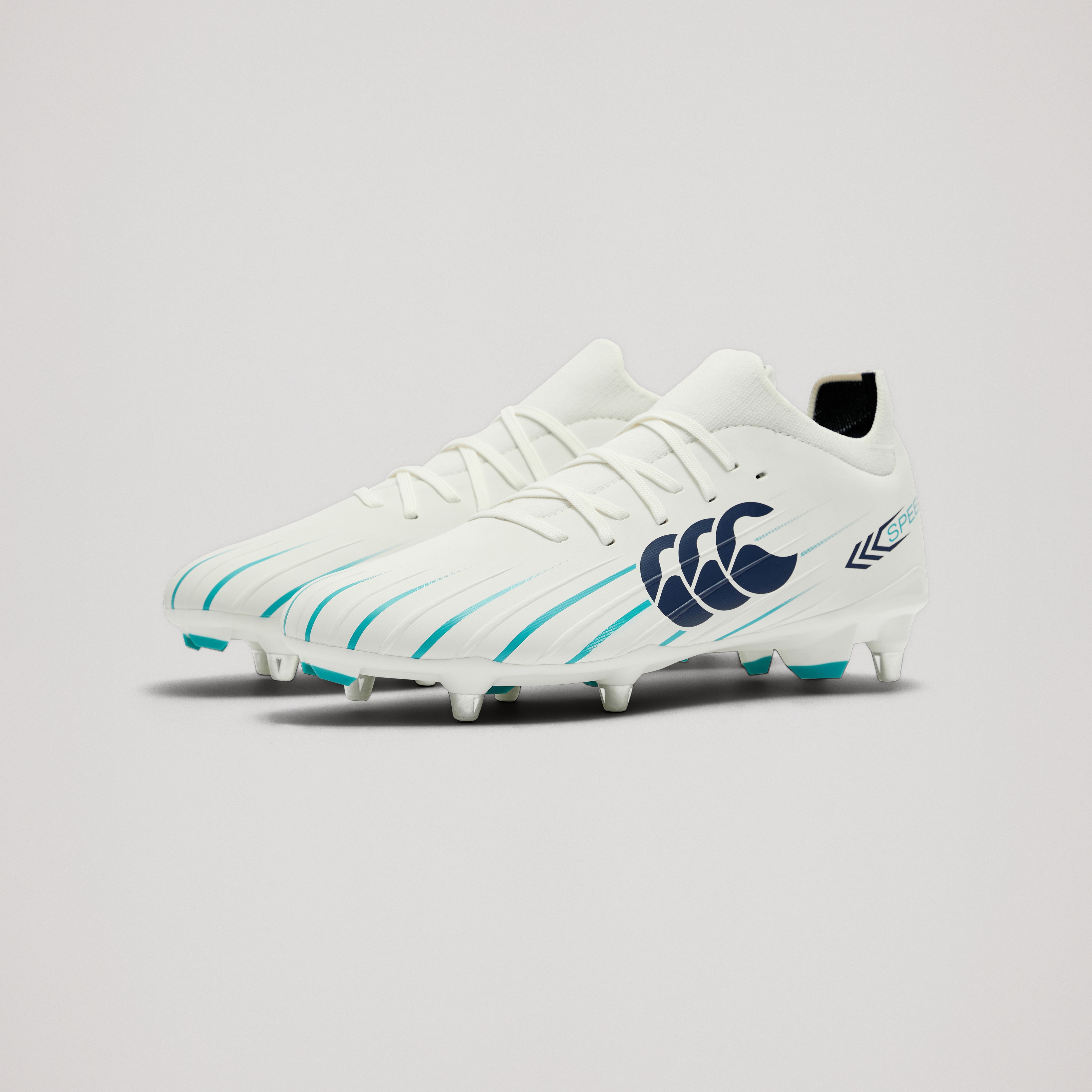 Canterbury Speed Falcon. 2.0 Pro Soft Ground Adult Unisex White/green