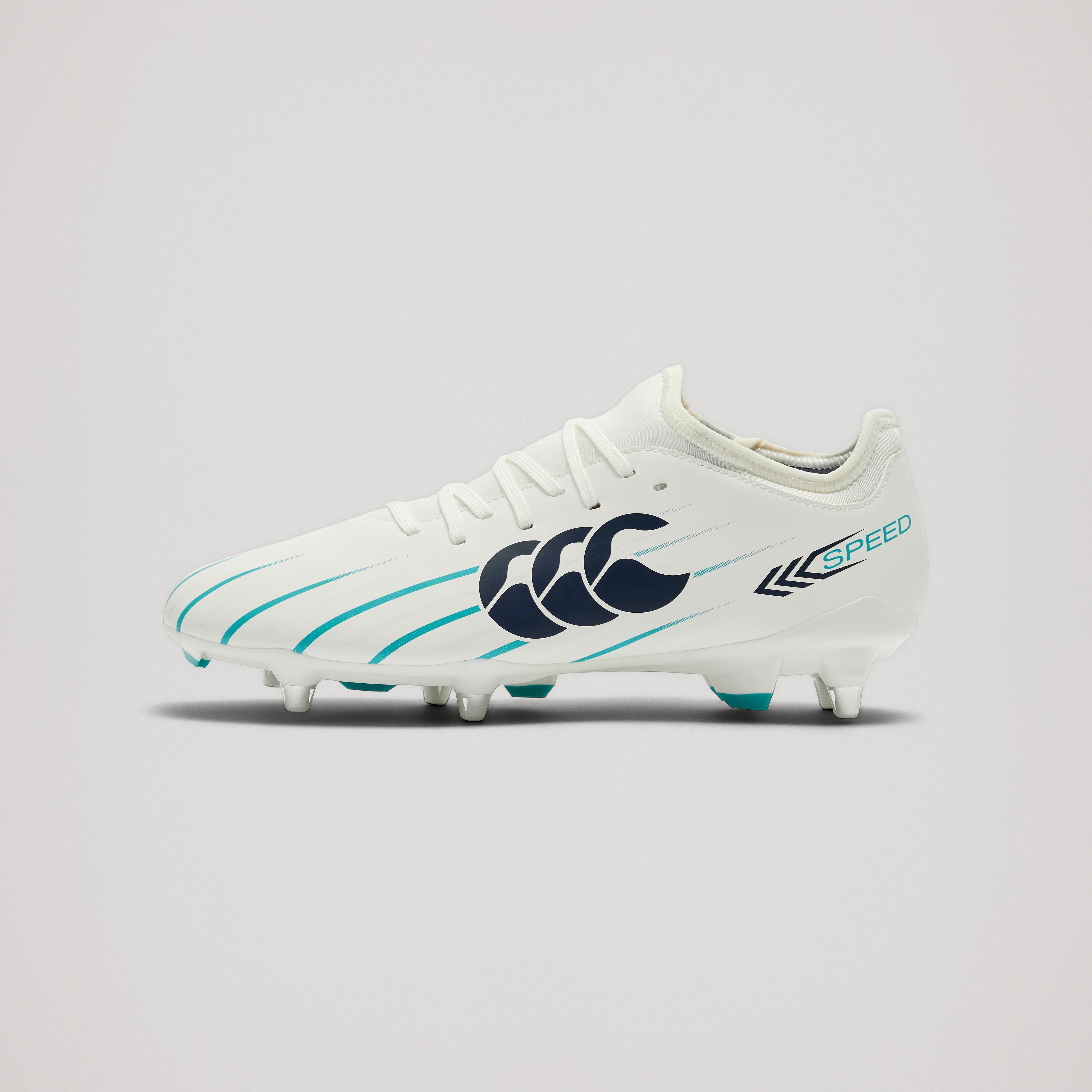 Canterbury Speed Falcon. 2.0 Team Soft Ground Adult Unisex White/green