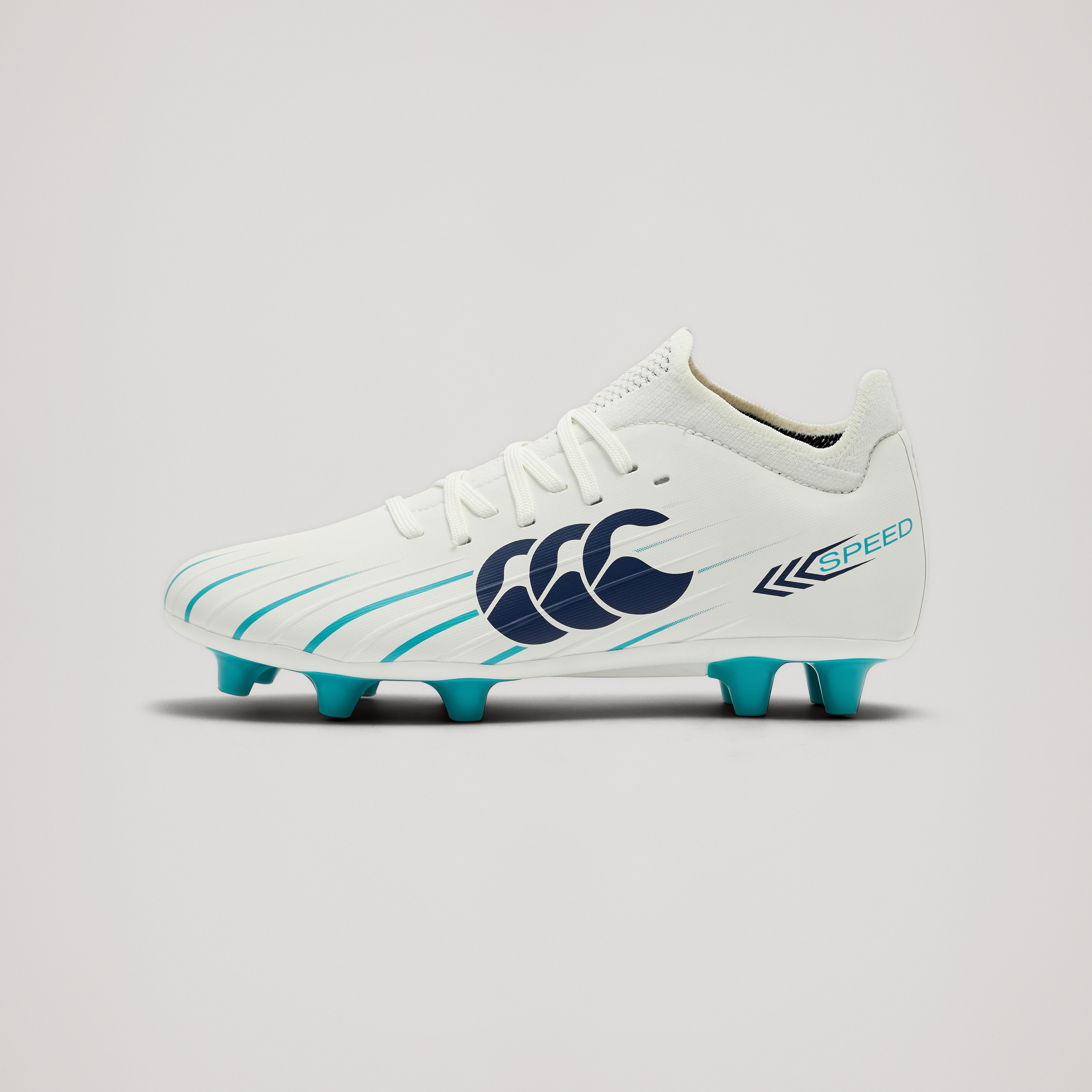 Canterbury Speed Falcon. 2.0 Pro Firm Ground Junior Unisex White/green