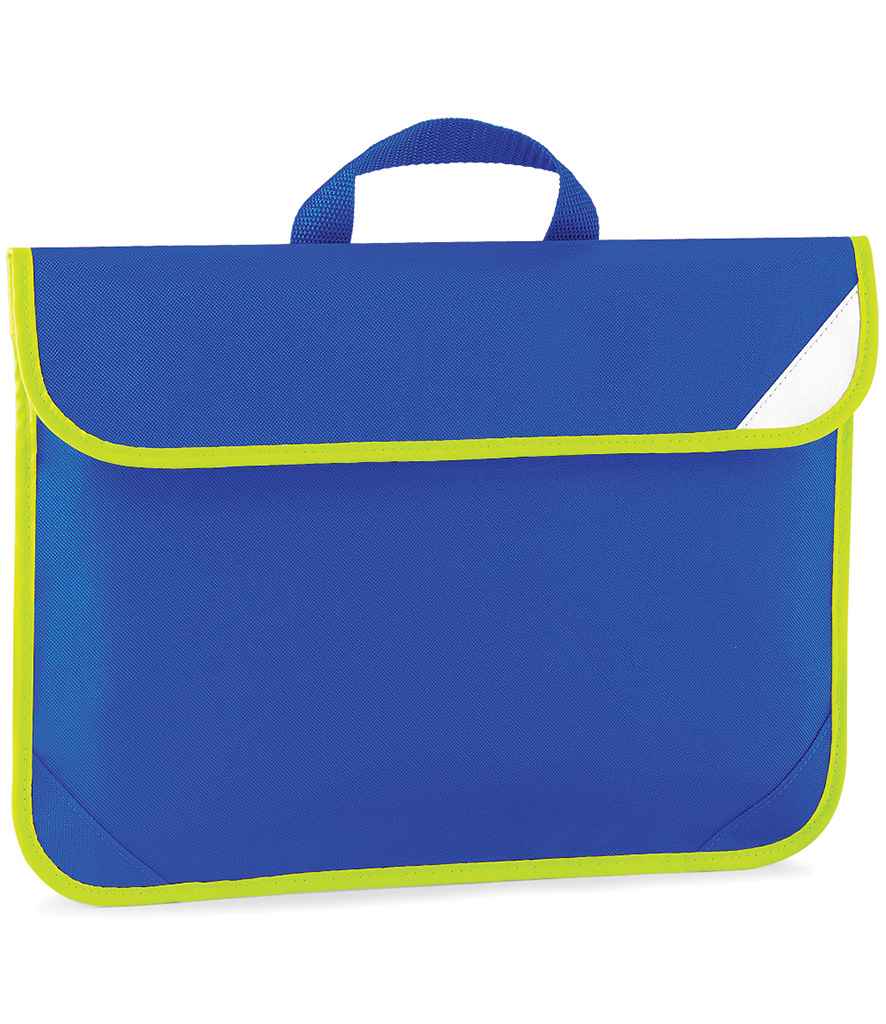 Quadra Enhanced-Viz Book Bag - Bright Royal