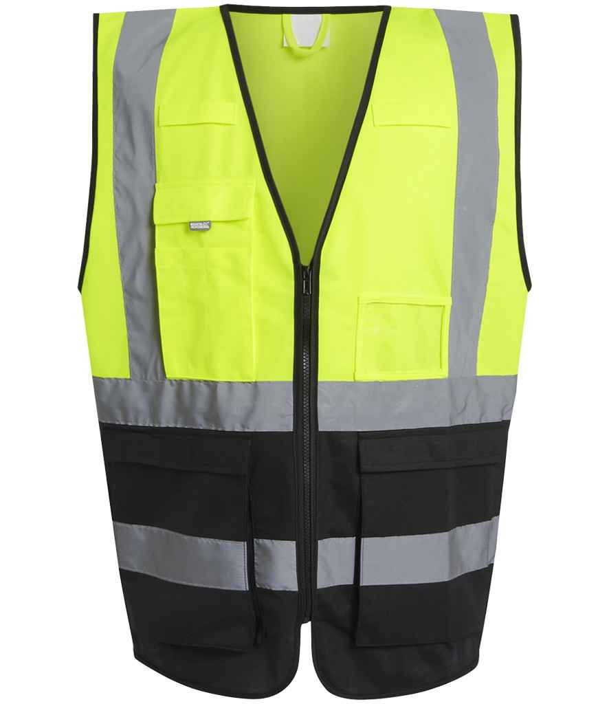 Regatta High Visibility Pro Executive Vest - Yellow/Black