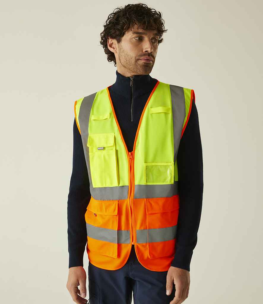 Regatta High Visibility Pro Executive Vest - Yellow/Orange