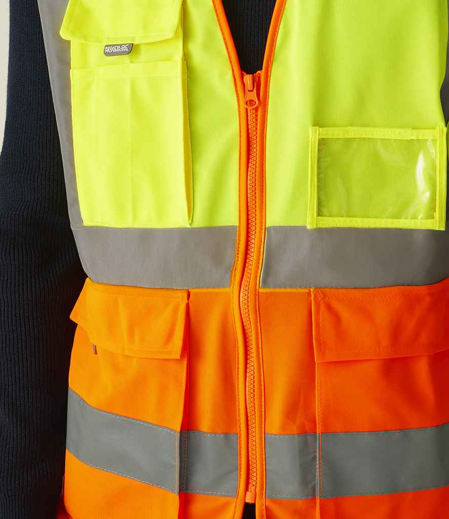 Regatta High Visibility Pro Executive Vest - Yellow/Orange