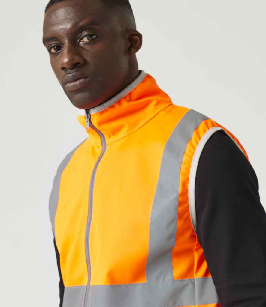 Regatta High Visibility Pro Full Zip Gilet - Orange